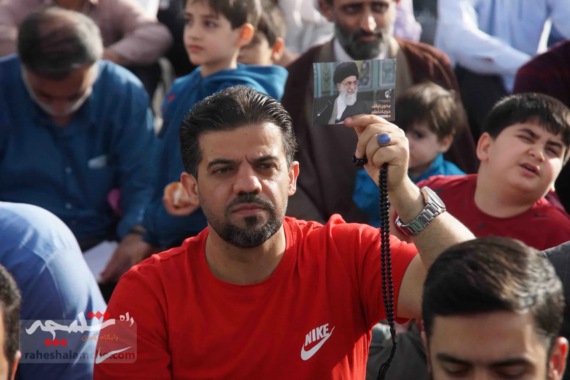 تصاویر اختصاصی راه شلمچه از بزرگترین نماز عید فطر در مصلی تهران — تصویر 7