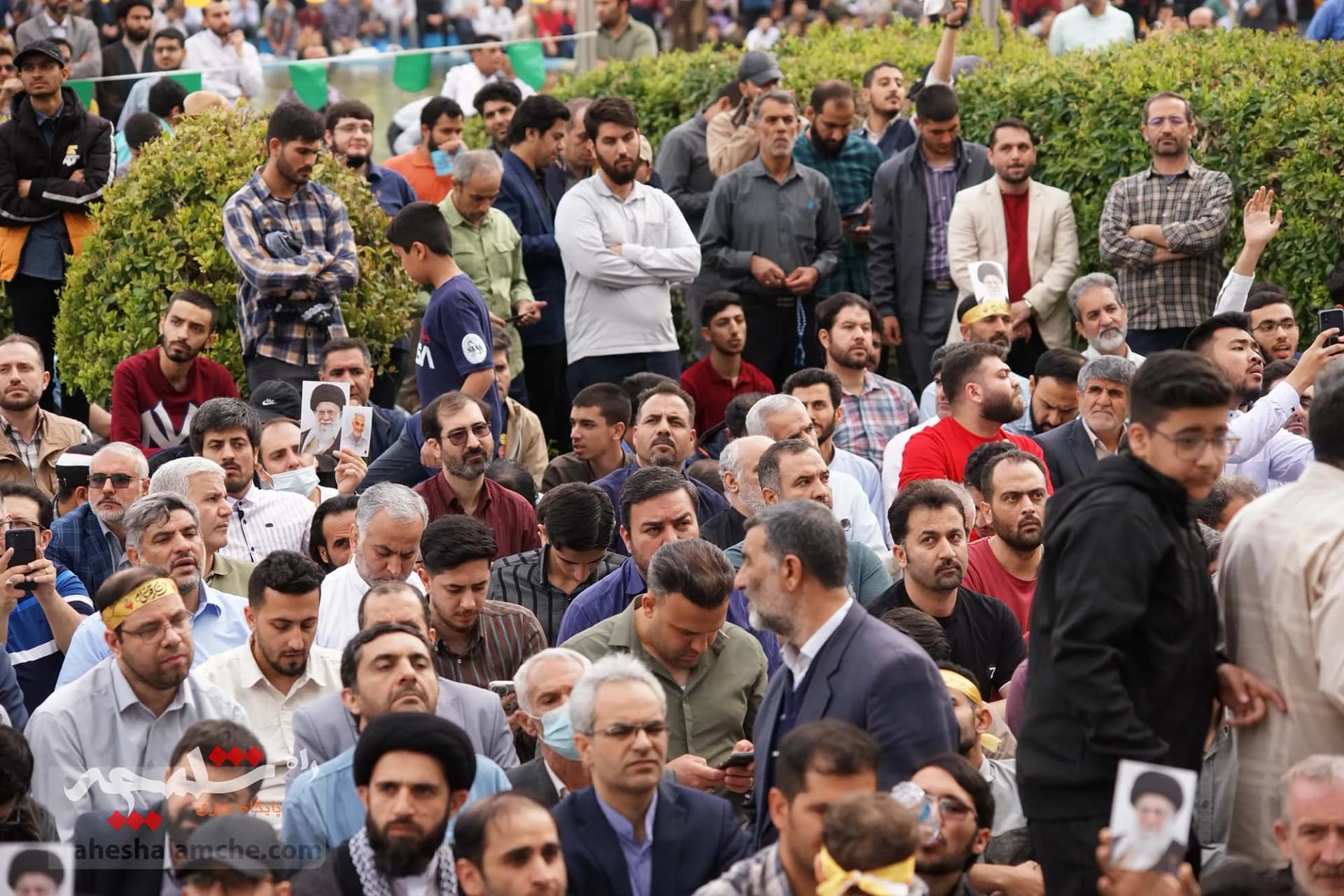 گزارش تصویری نماز عید فطر- مصلی امام خمینی(ره) تهران — تصویر 22