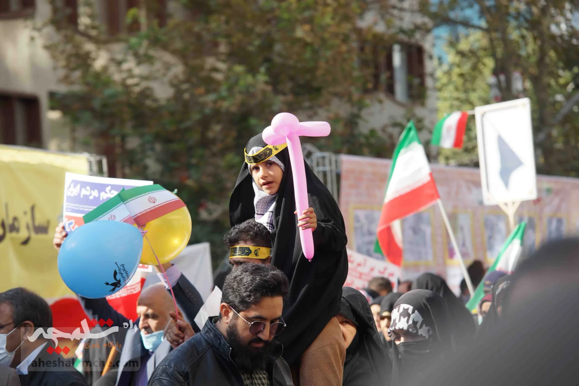 ایران اسلامی خاطره 13 آبان را با انزار از آمریکا گرامی‌داشت +تصاویر — تصویر 34
