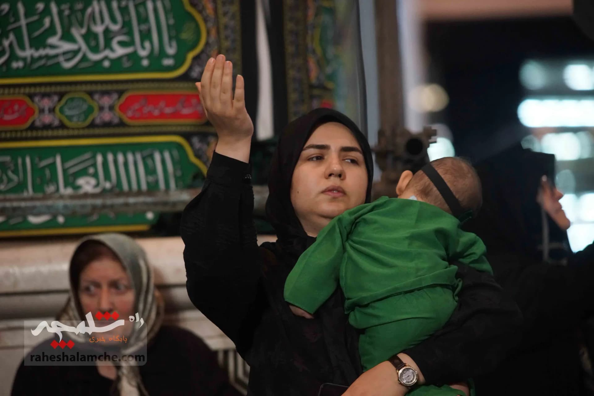 اجتماع بزرگ شیرخوارگان حسینی به یاد کودکان غزه + تصاویر — تصویر 26
