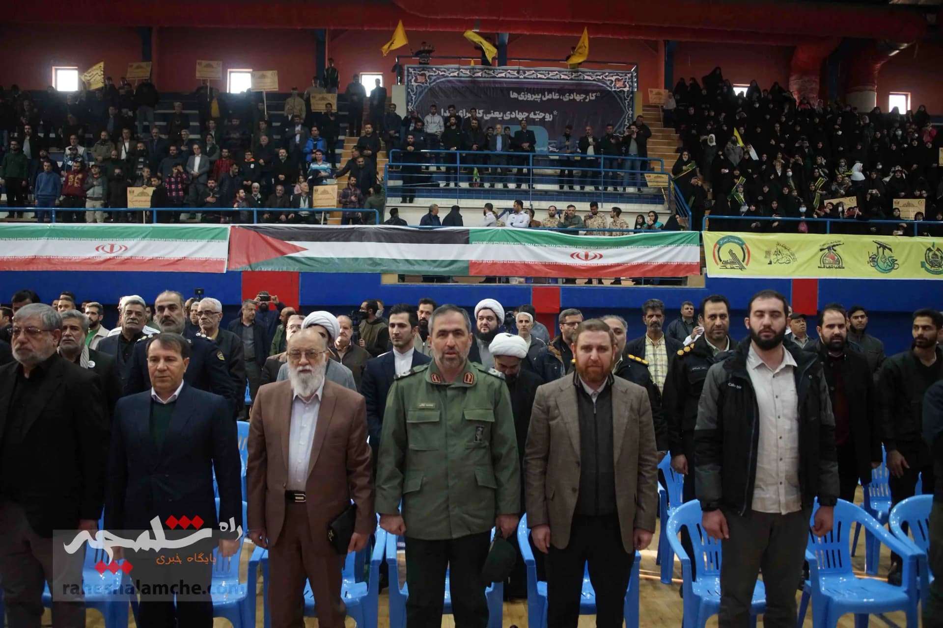 گزارش تصویری رزمایش مشترک و جهادی قرارگاه شهید اسداللهی — تصویر 1