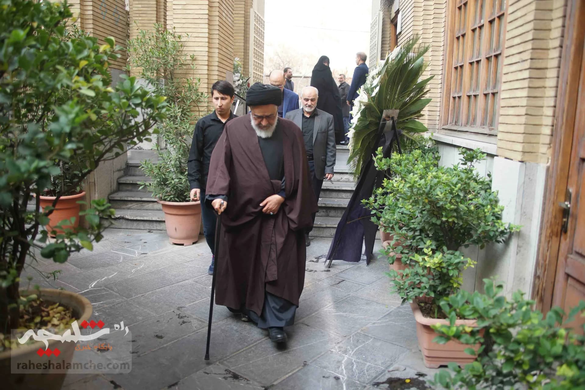 مراسم ختم مادر همسر آملی لاریجانی برگزار شد +تصاویر — تصویر 2