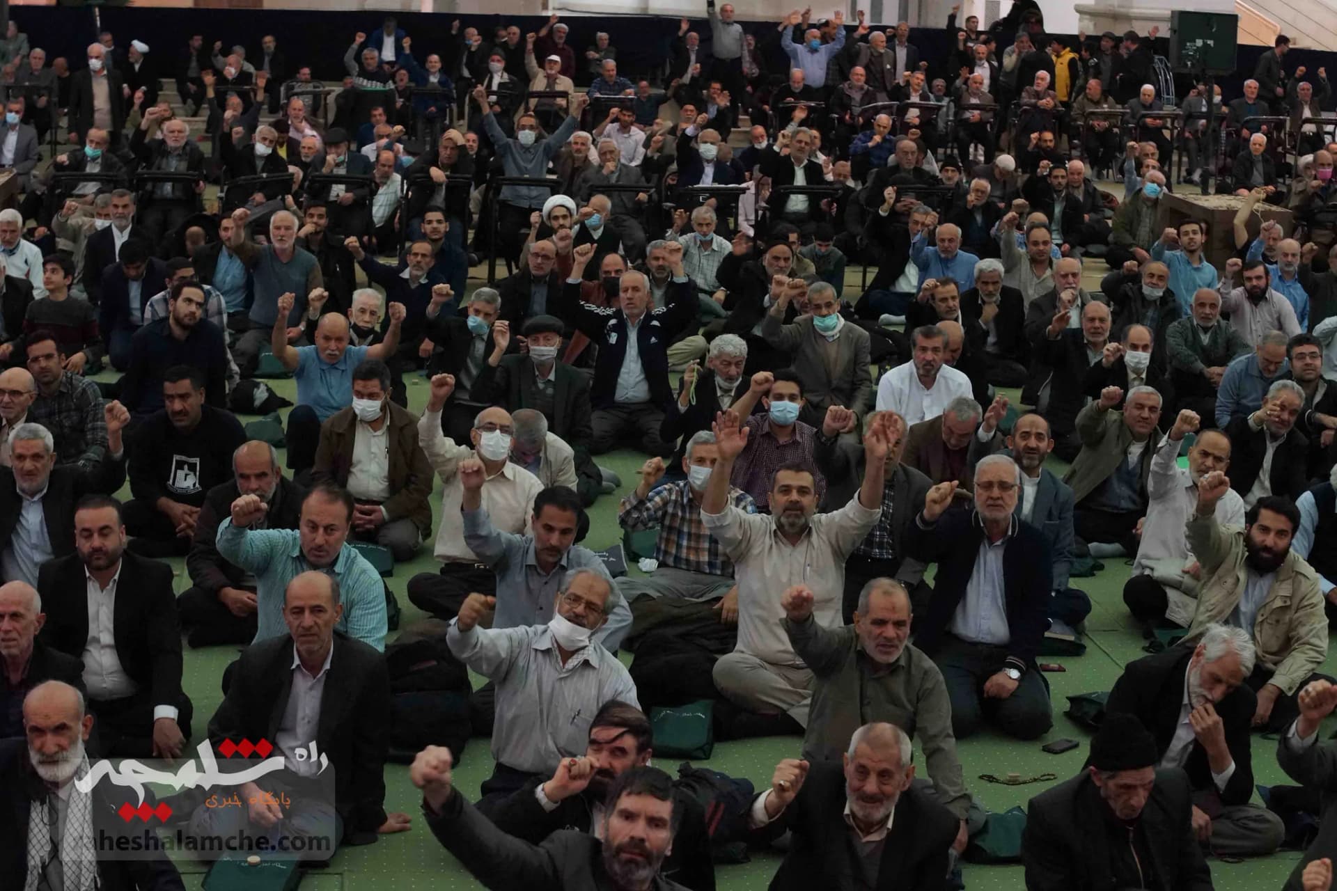 نماز جمعه این هفته تهران برگزار شد +تصاویر — تصویر 29