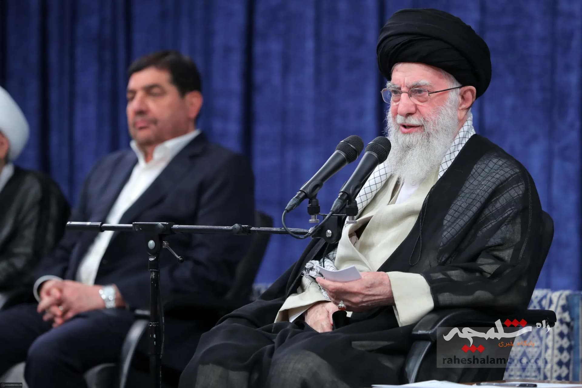 چه کسانی در مراسم تنفیذ حکم مسعود پزشکیان حضور داشتند؟ +تصاویر — تصویر 40