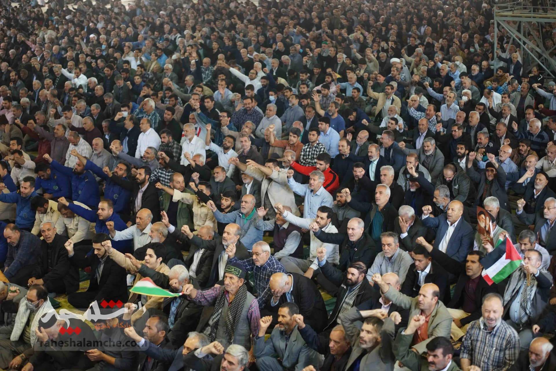 نماز جمعه امروز تهران برگزار شد — تصویر 14