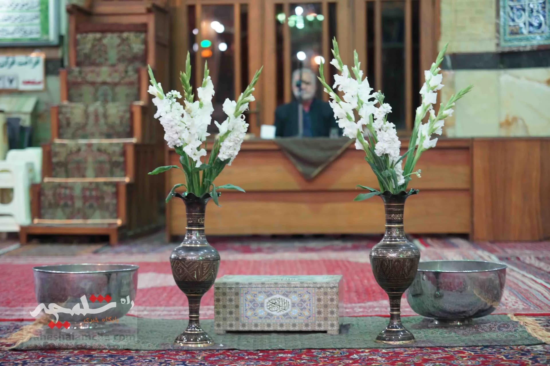مراسم ختم مادر همسر آملی لاریجانی برگزار شد +تصاویر — تصویر 11