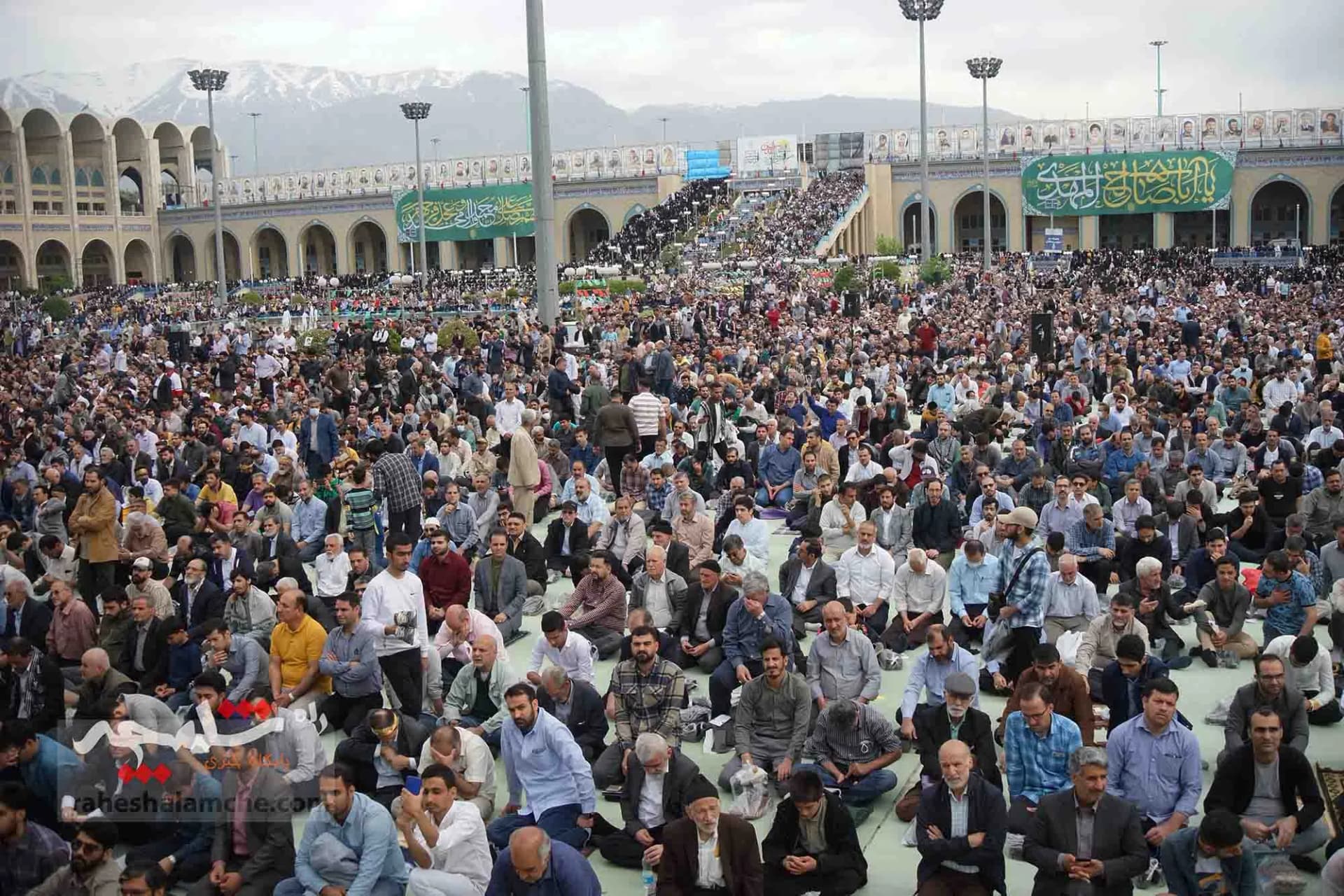 گزارش تصویری نماز عید فطر- مصلی امام خمینی(ره) تهران — تصویر 25