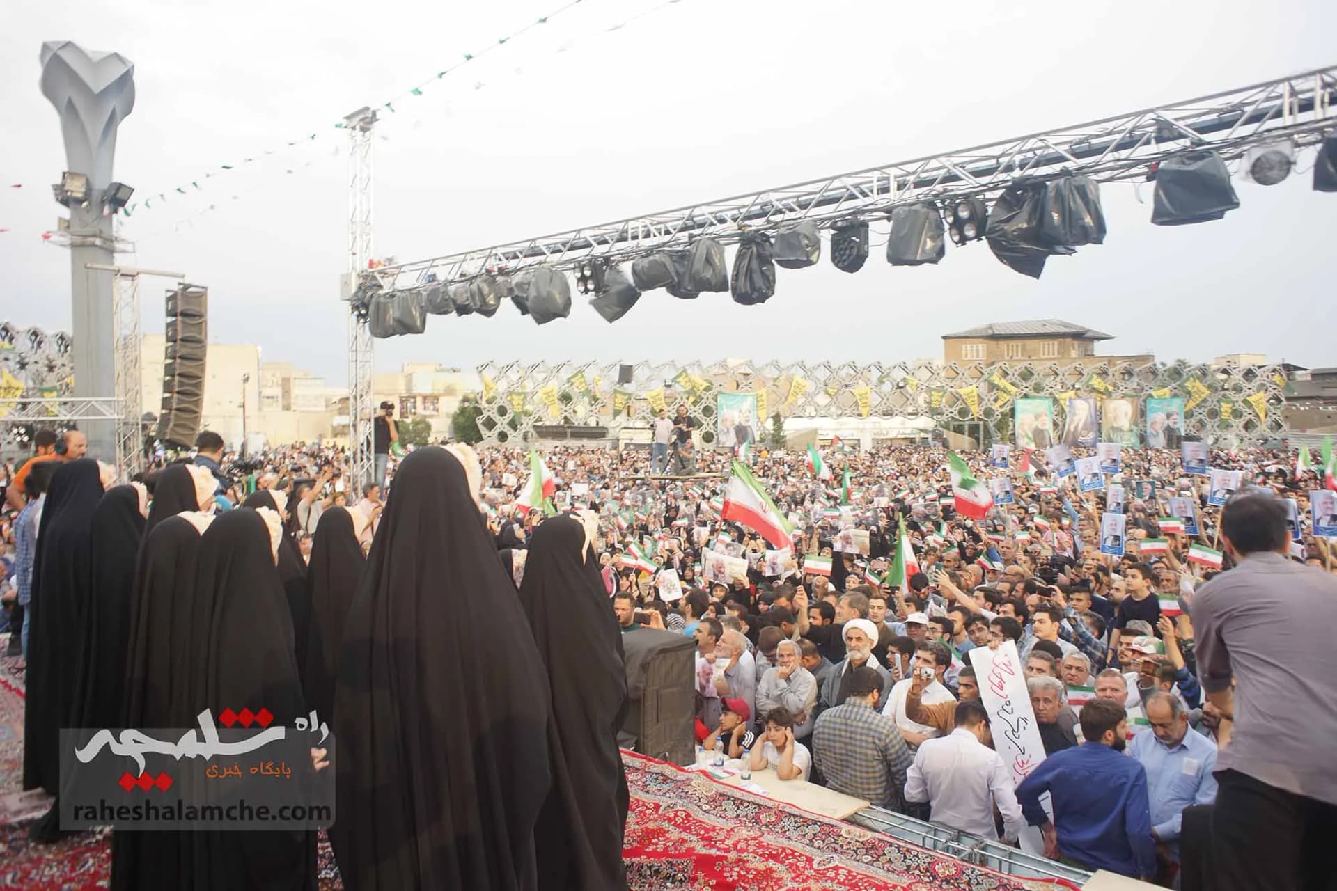 همایش جلیلی در میدان امام حسین(ع) چه گذشت؟ +تصاویر و فیلم — تصویر 17