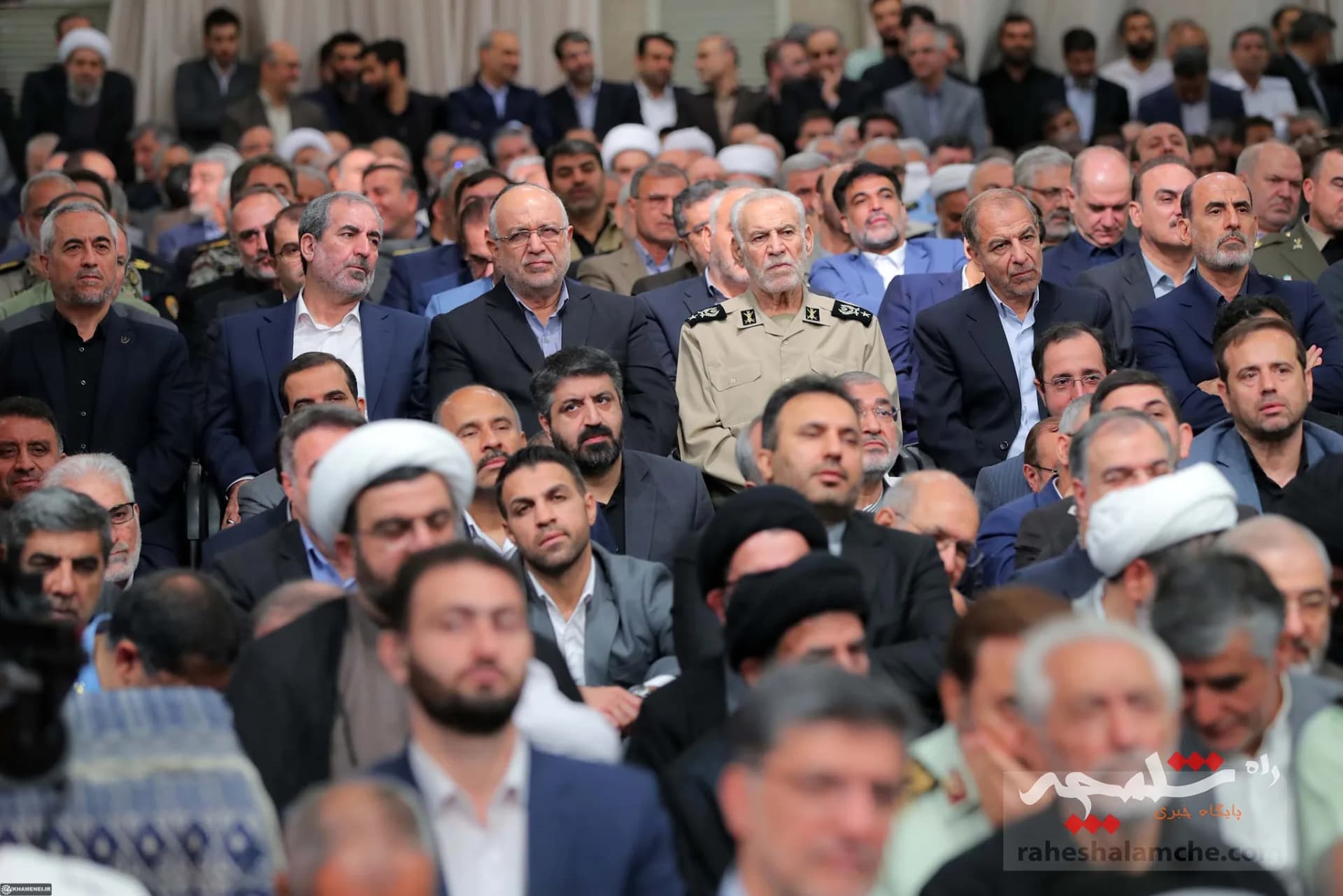 چه کسانی در مراسم تنفیذ حکم مسعود پزشکیان حضور داشتند؟ +تصاویر — تصویر 39