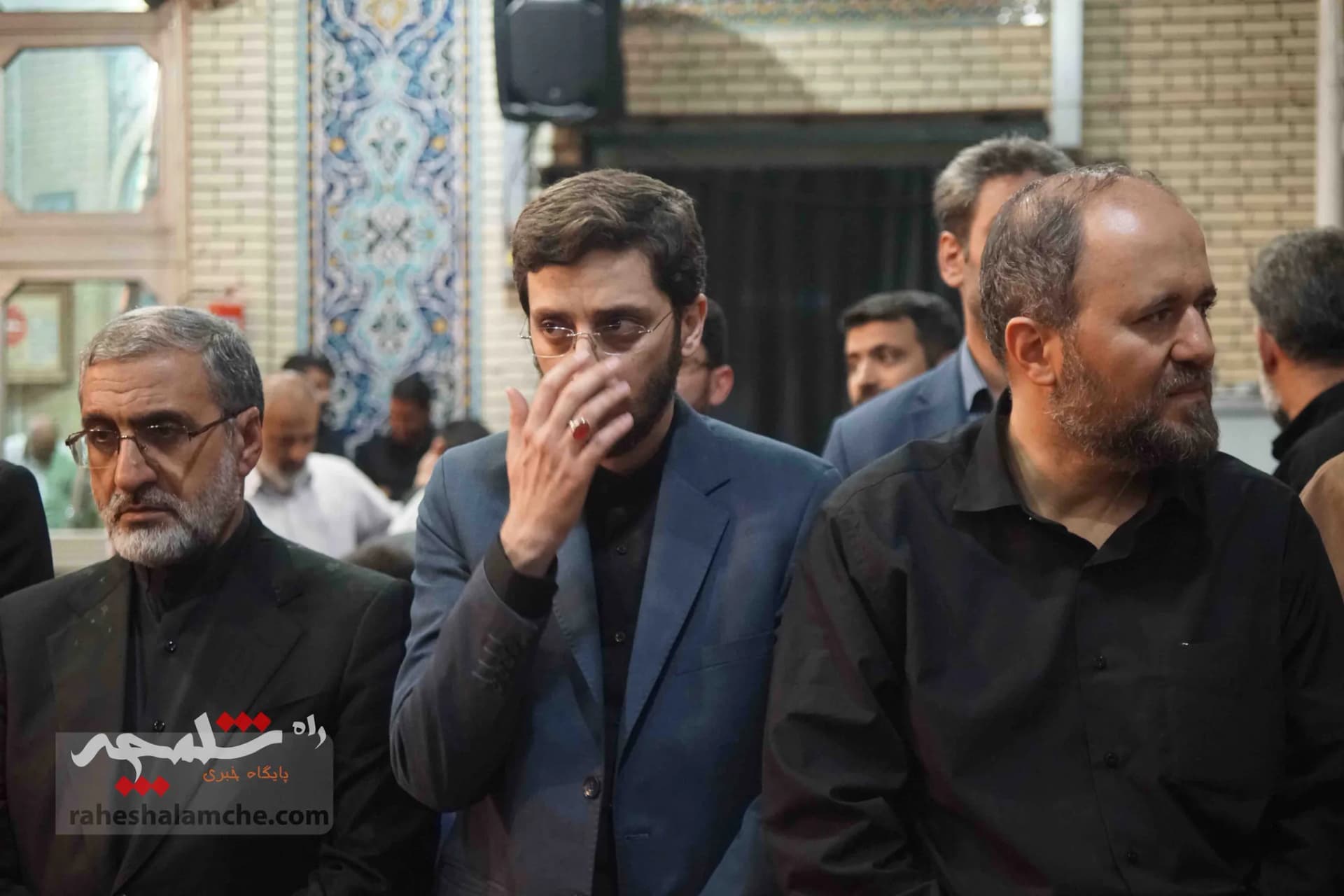 چه کسانی در مراسم گرامی‌داشت شهدای خدمت در مسجد ارک حضور داشتند؟ +تصاویر — تصویر 16