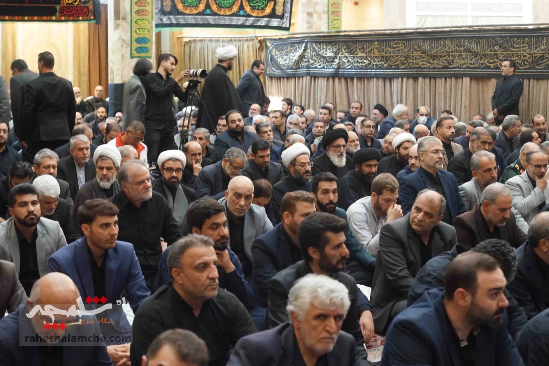 مراسم ختم پدر شهیدان حجازی چه کسانی حضور داشتند؟ +تصاویر — تصویر 24