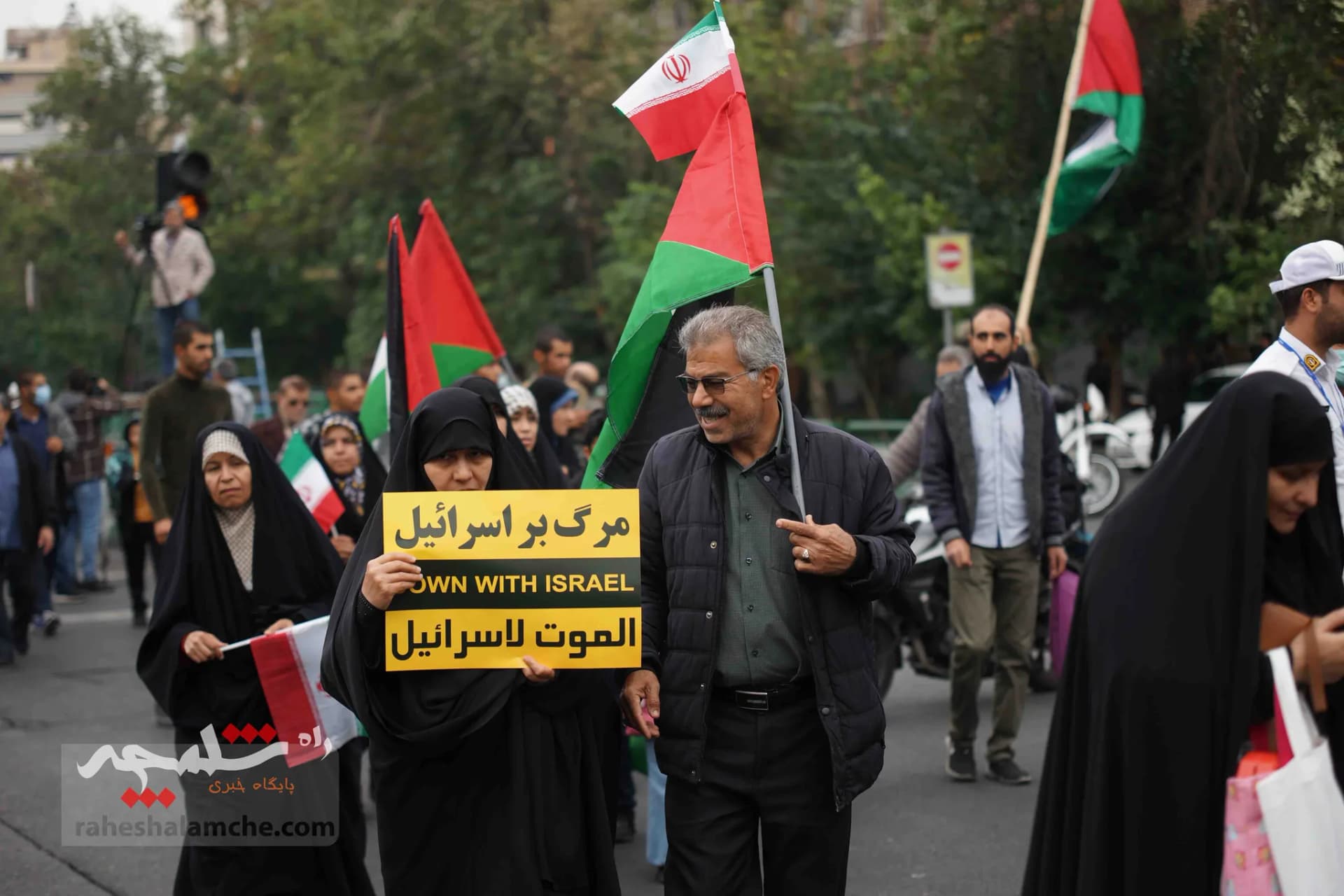 خروش ایرانیان نمازگزار در حمایت از ملت مظلوم فلسطین +تصاویر — تصویر 22