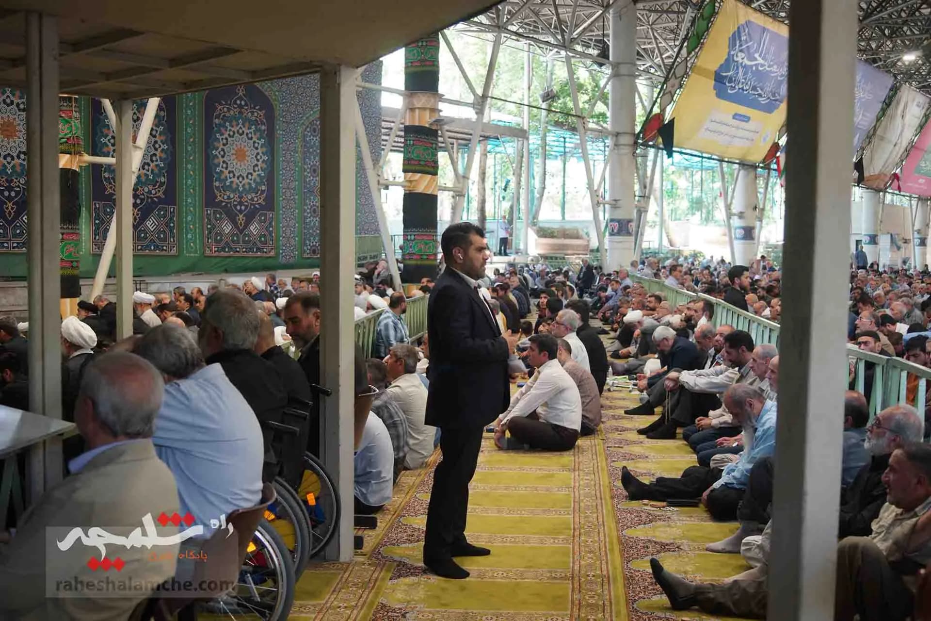نماز جمعه این هفته تهران برگزار شد +تصاویر — تصویر 34