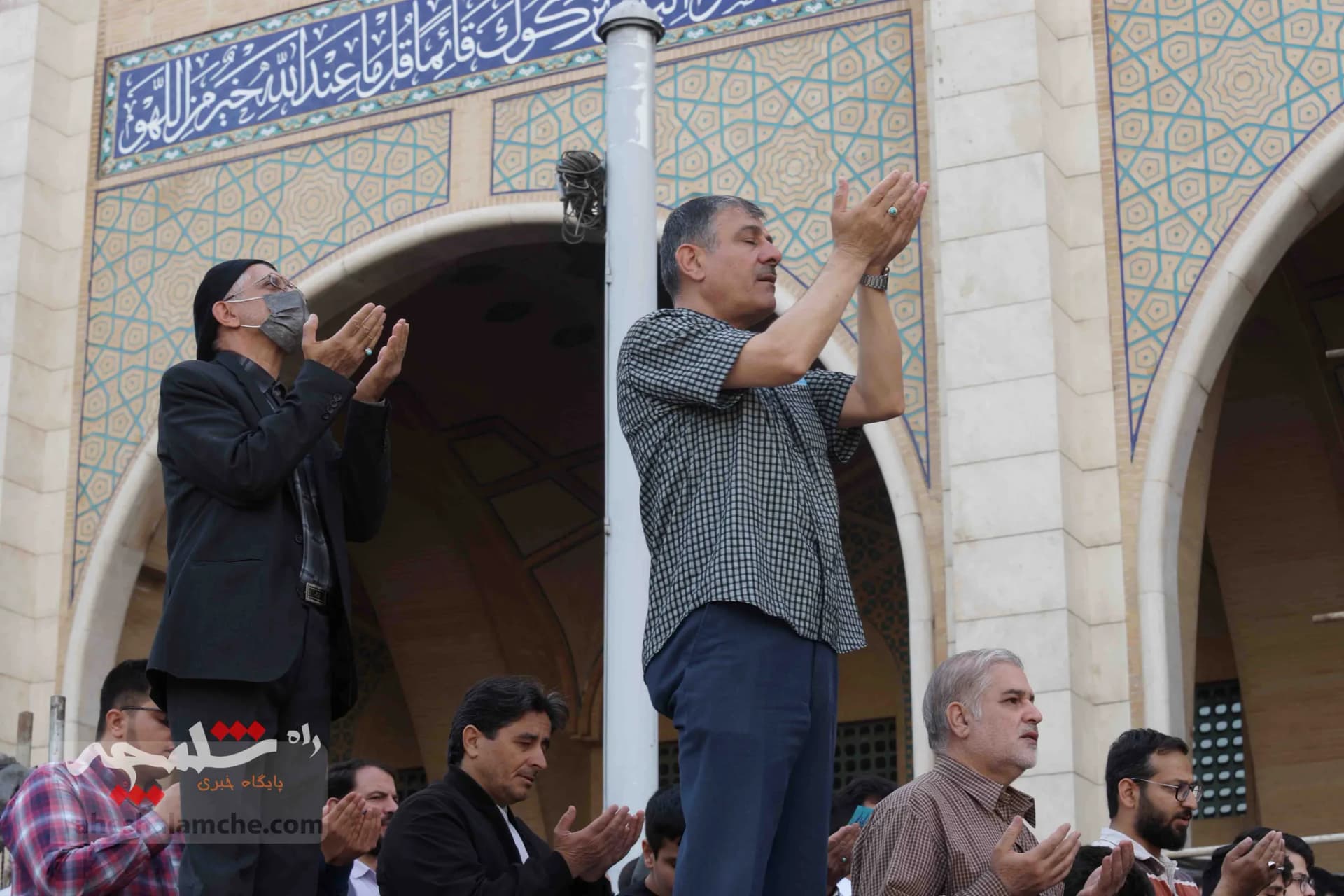 تصاویر اختصاصی راه شلمچه از بزرگترین نماز عید فطر در مصلی تهران — تصویر 21