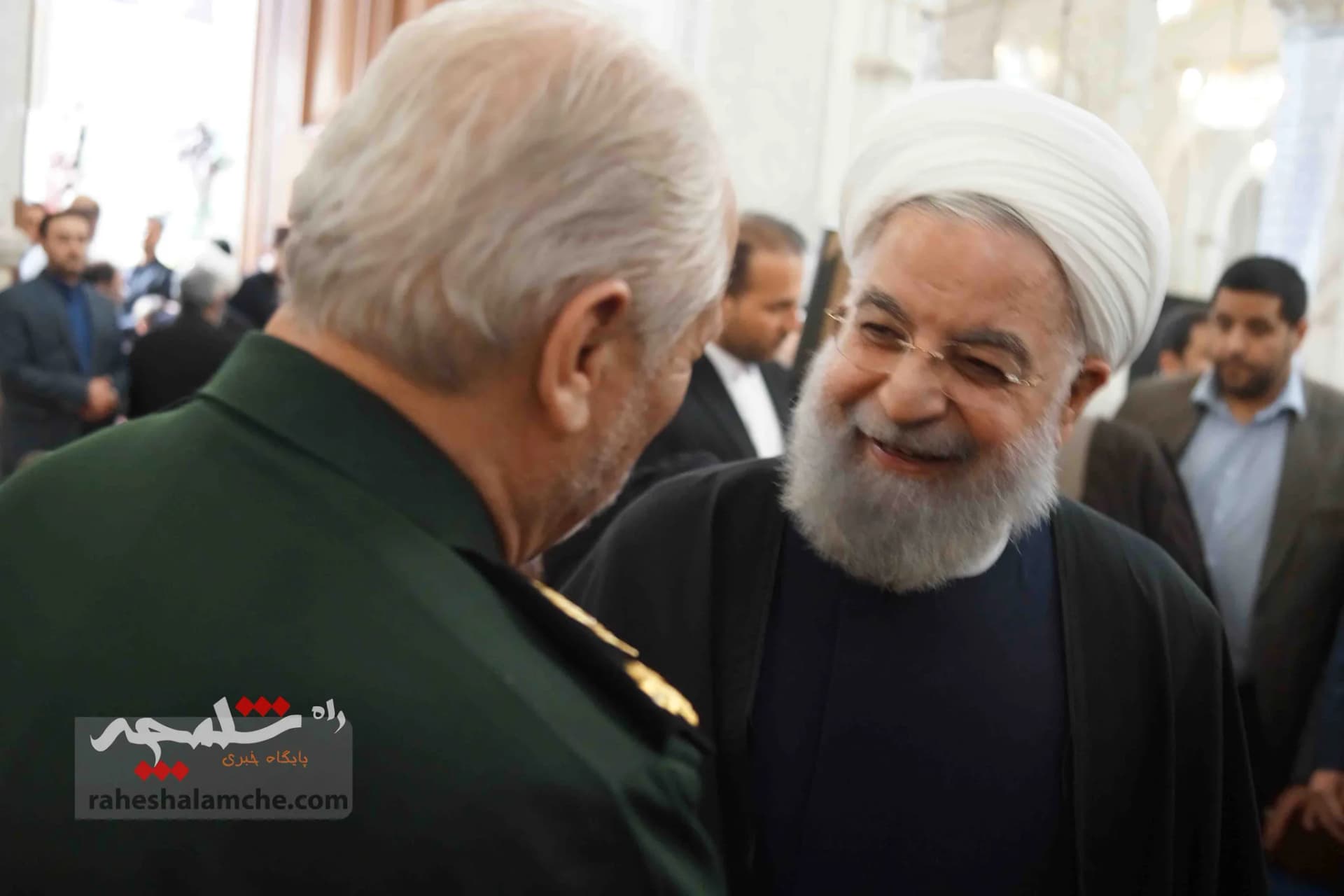 همه شخصیتهایی که در مراسم ترحیم آیتالله امام کاشانی حضور داشتند +تصاویر — تصویر 45
