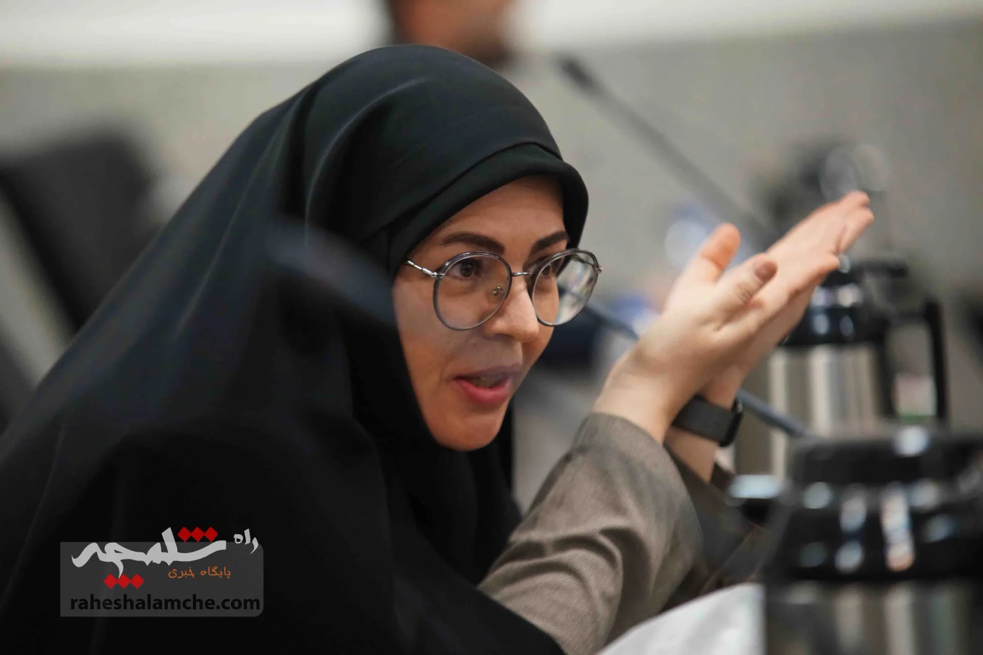 چراغ تبلیغات دور دوم انتخابات را «زهره الهیان» روشن کرد +تصاویر — تصویر 48