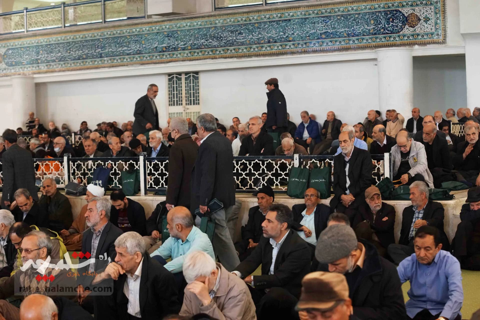 اولین نمازجمعه امسال در ماه مبارک رمضان +تصاویر — تصویر 5