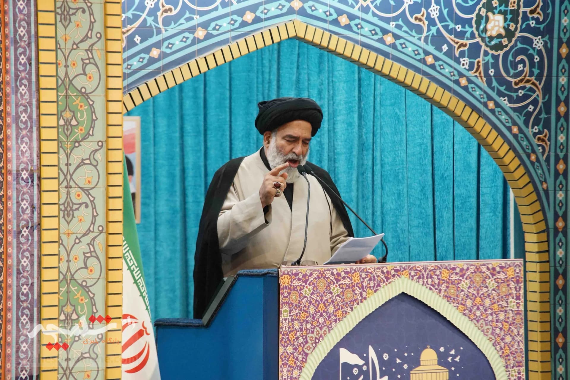 گزارش تصویری حاشیههای نمازجمعه امروز تهران در روز قدس — تصویر 28