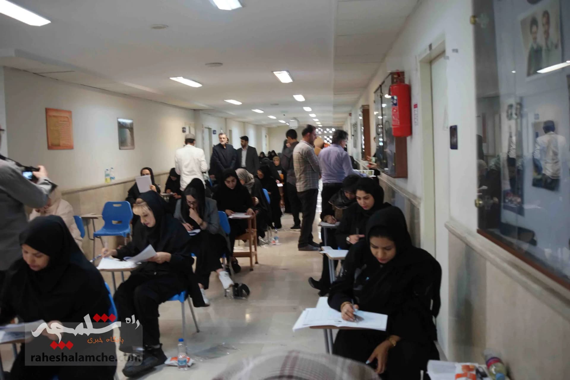 آزمون استخدامی فرزندان شهدا و جانبازان +تصاویر — تصویر 3