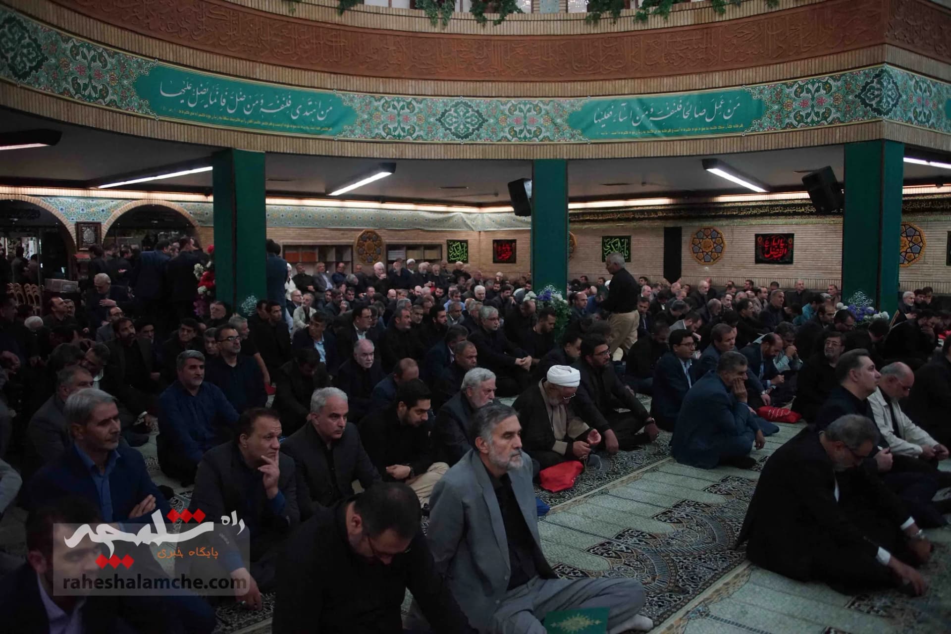 احمدینژادیها برای ختم همسر مرتضی تمدن سنگ تمام گذاشتند +تصاویر — تصویر 110