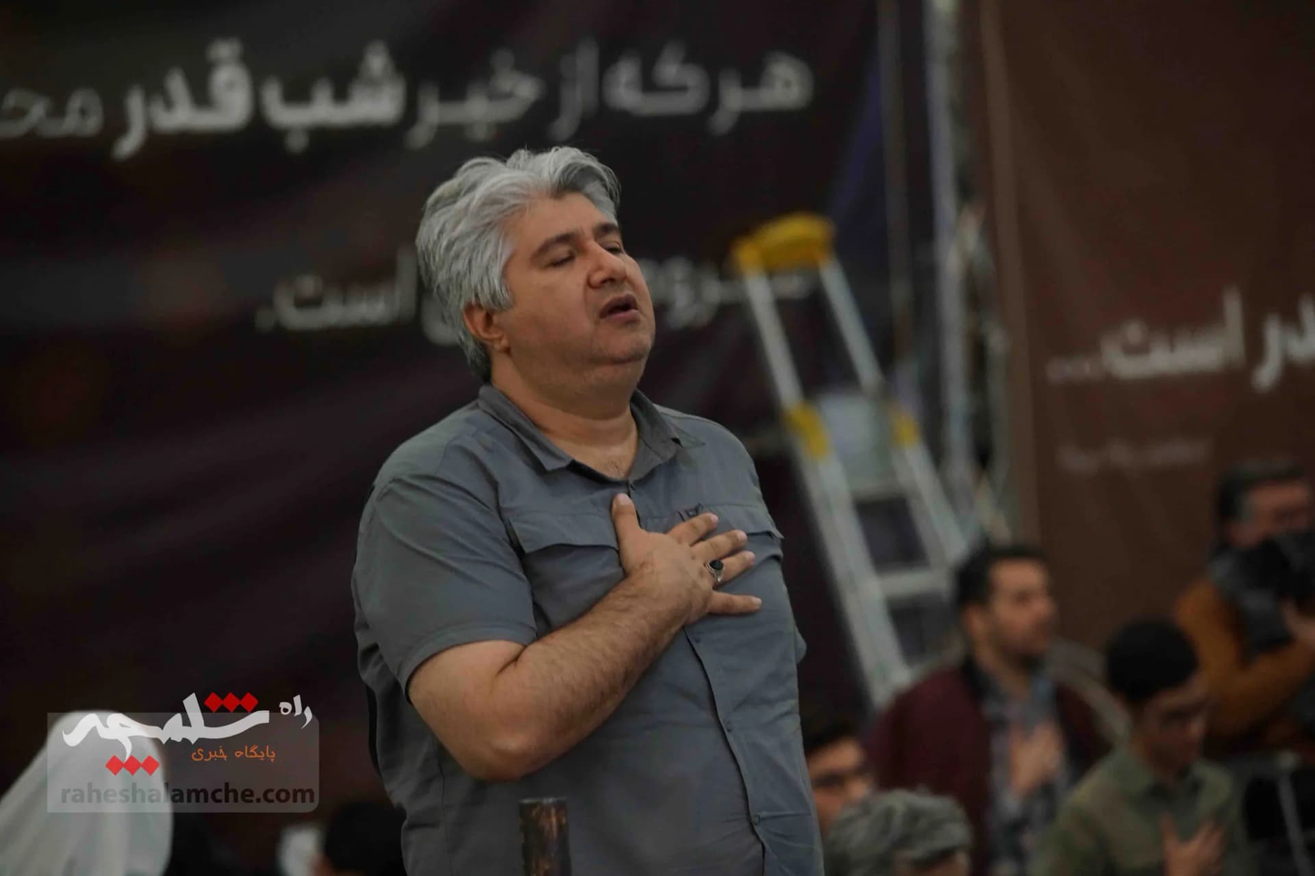 مراسم اولین شب از لیالی قدر برگزار شد — تصویر 57