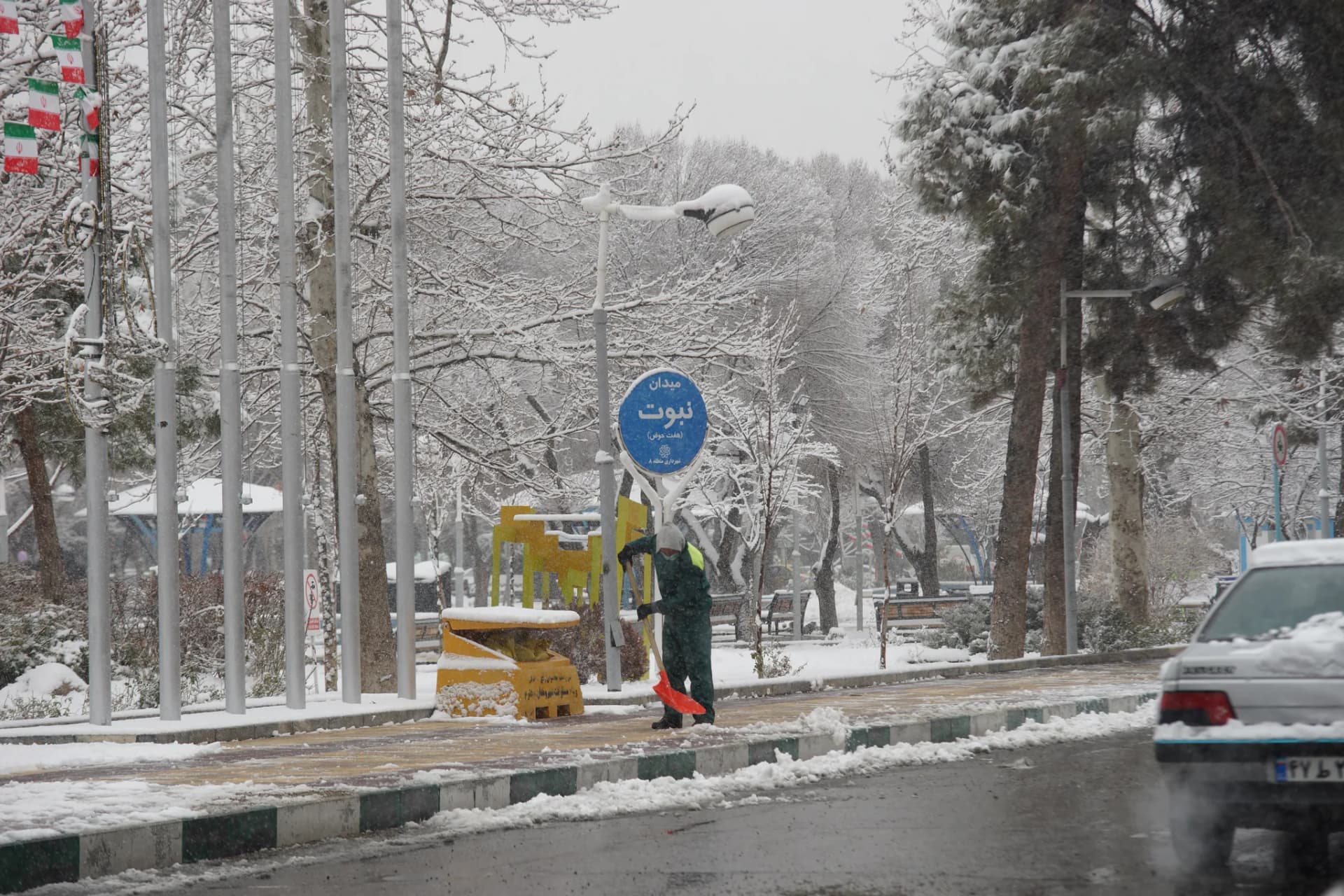 برف سنگین یکشنبه تهران تا کی ادامه دارد؟ +تصاویر — تصویر 12