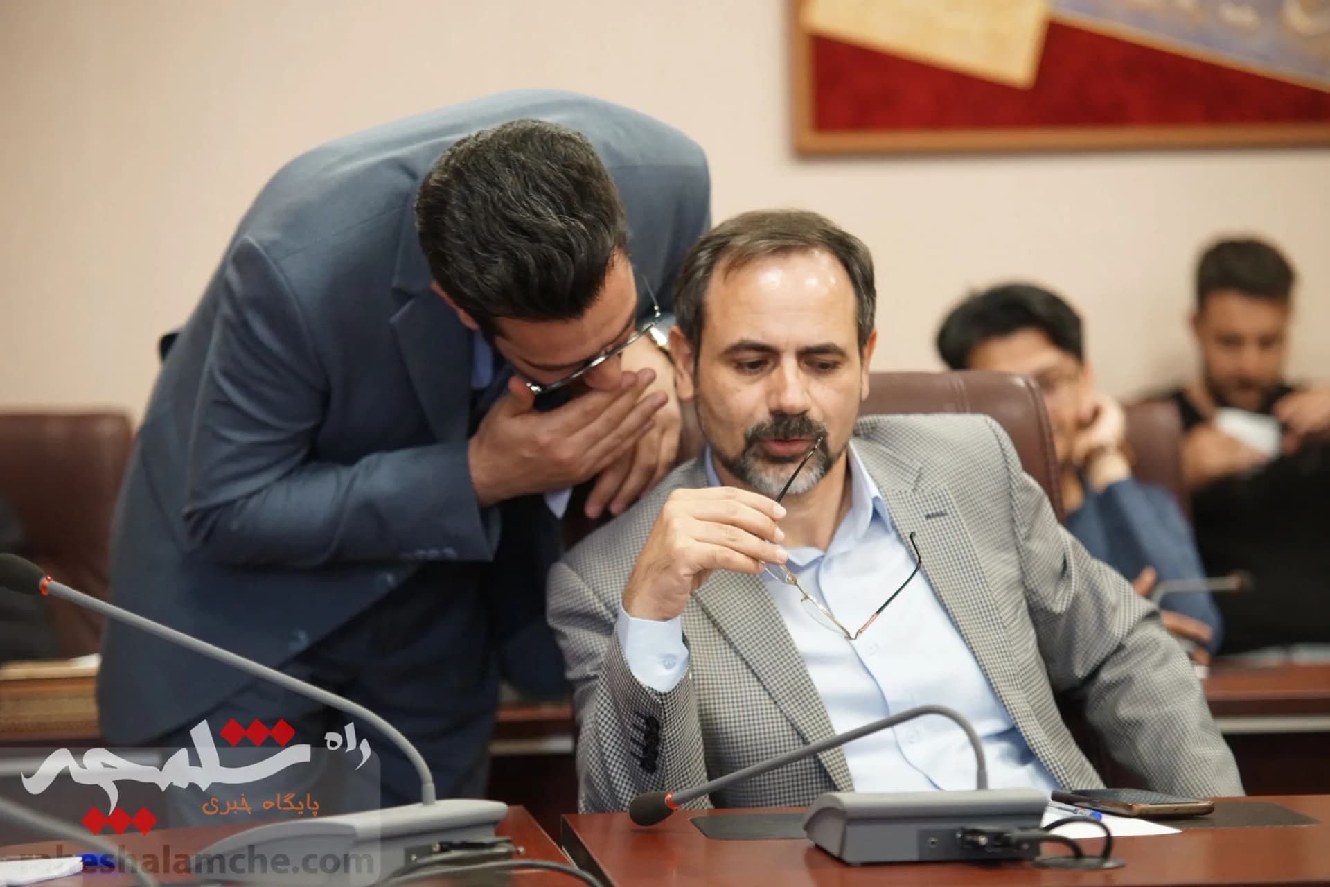دیدار عیدانه معاون پارلمانی رئیسجمهور با خبرنگاران +تصاویر — تصویر 41