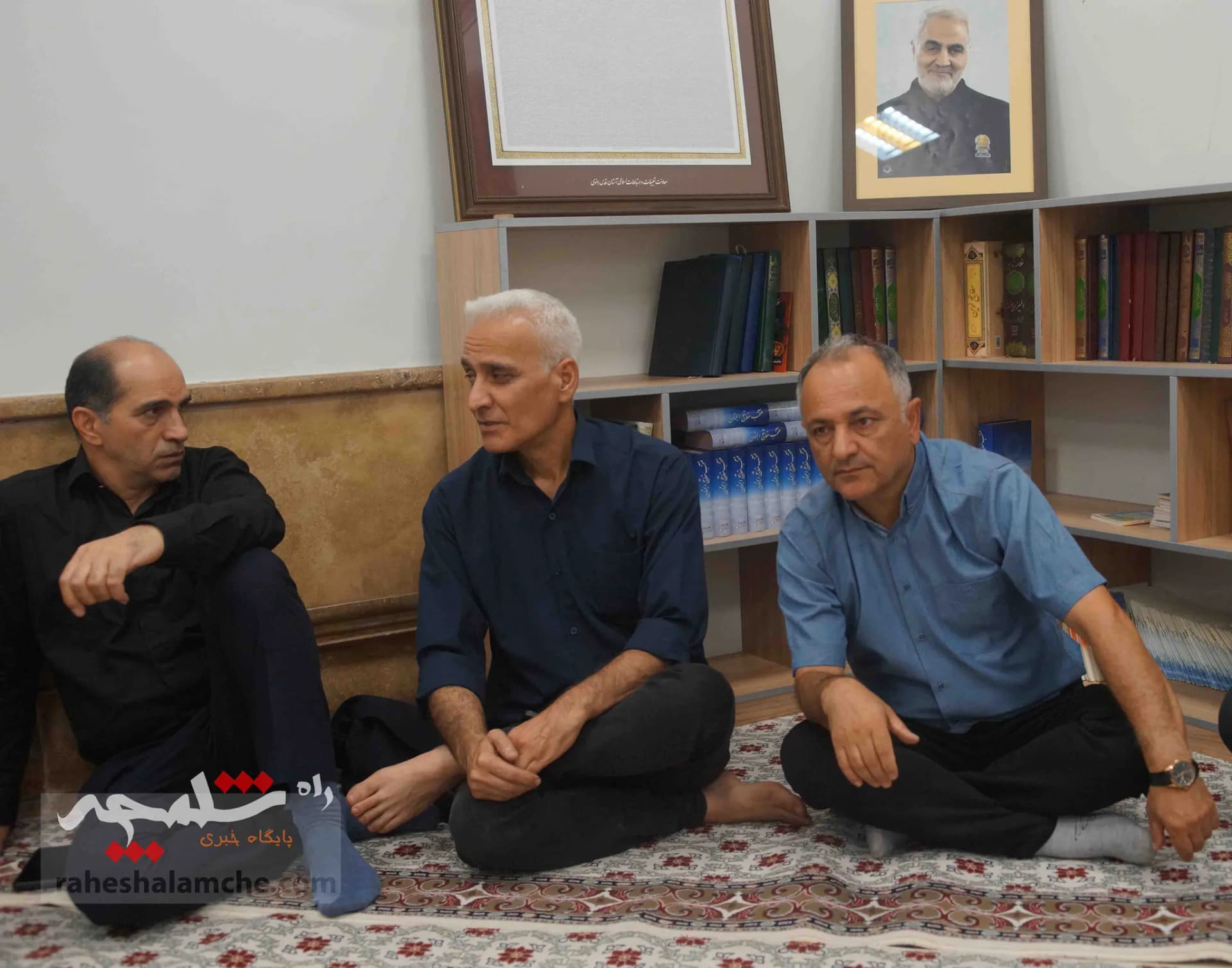 برگزاری مراسم ترحیم زندهیاد «حسین کنفی» در حوزه هنری +تصاویر — تصویر 12