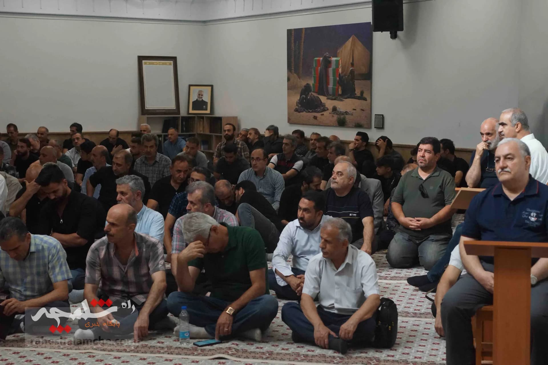 برگزاری مراسم ترحیم زندهیاد «حسین کنفی» در حوزه هنری +تصاویر — تصویر 40