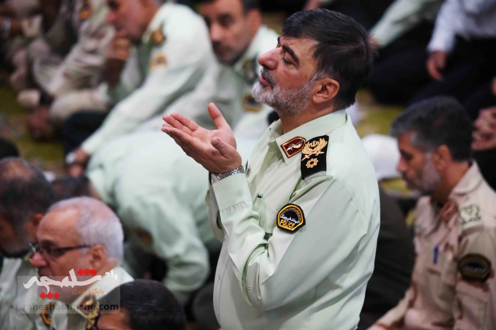 گزارش تصویری نمازجمعه تهران در هفته نیروی انتظامی — تصویر 28