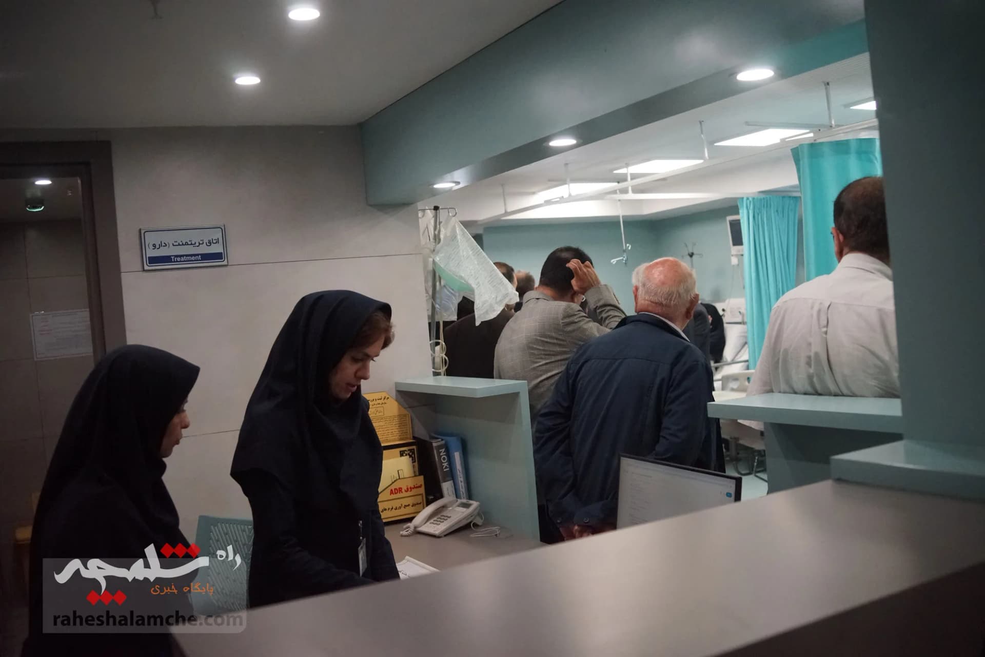 حضور ظفرقندی در بیمارستان امیراعلم تهران+ تصاویر — تصویر 71