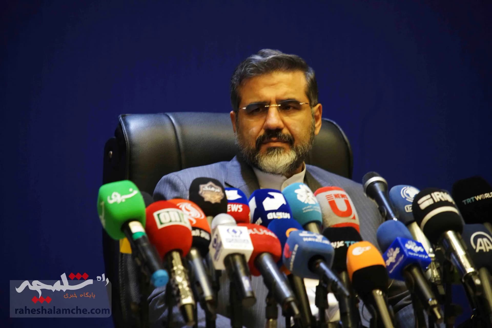نشست خبری وزیر فرهنگ و ارشاد اسلامی برگزار شد +تصاویر — تصویر 13