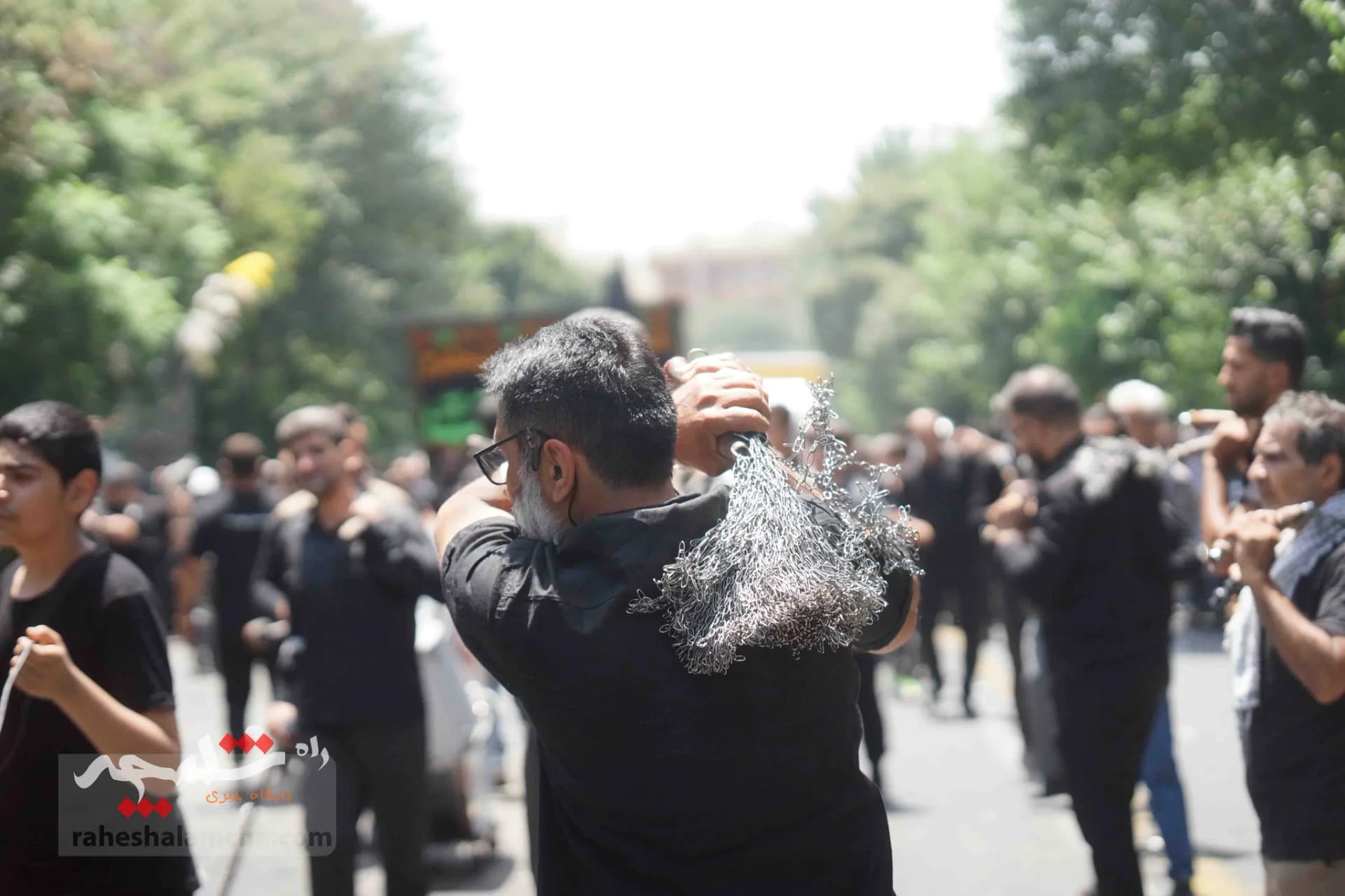 عزاداری خاص در تهران +تصاویر — تصویر 56