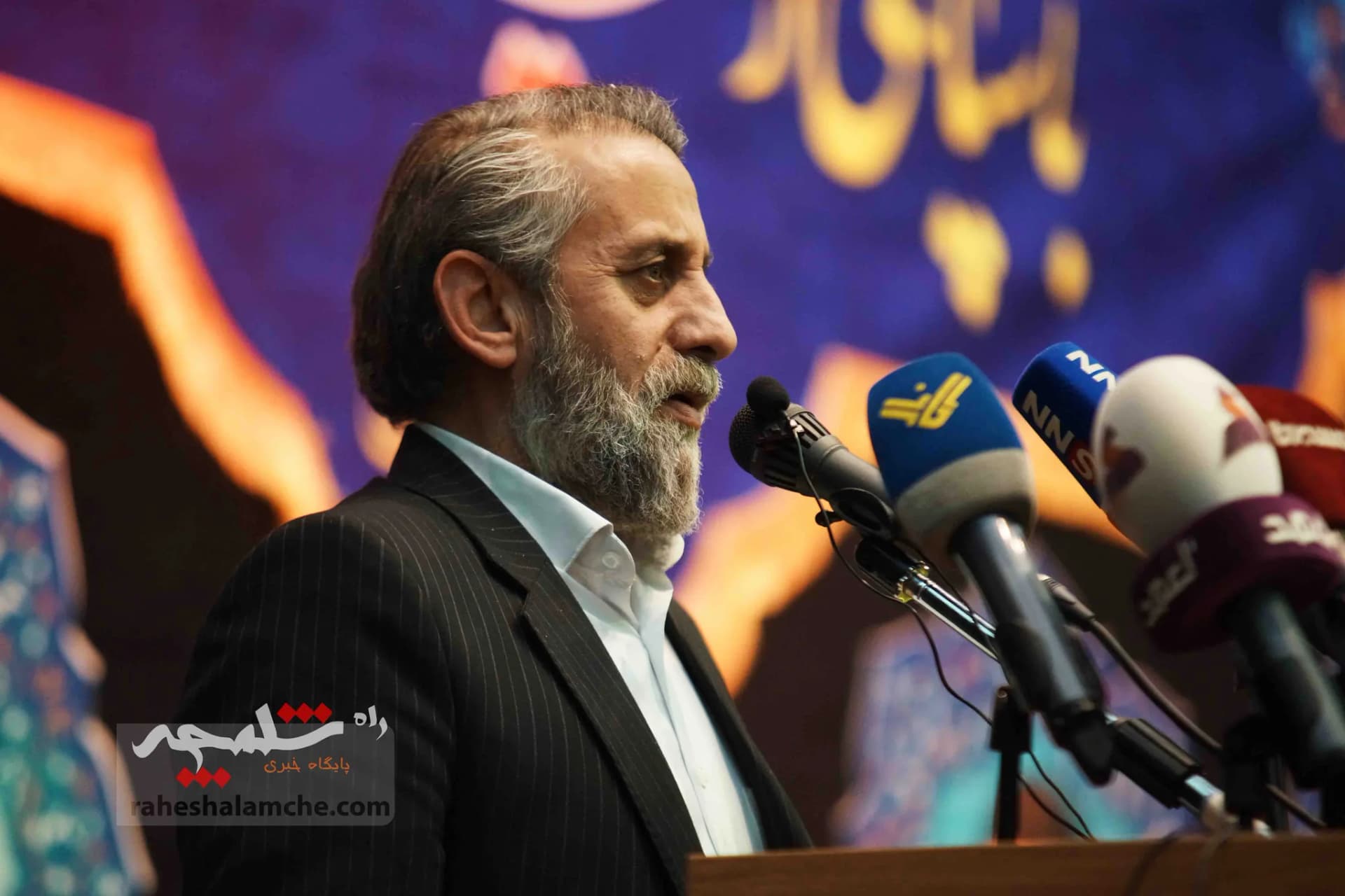 مراسم یادبود شهدای کنسولگری ایران در دمشق +تصاویر — تصویر 71