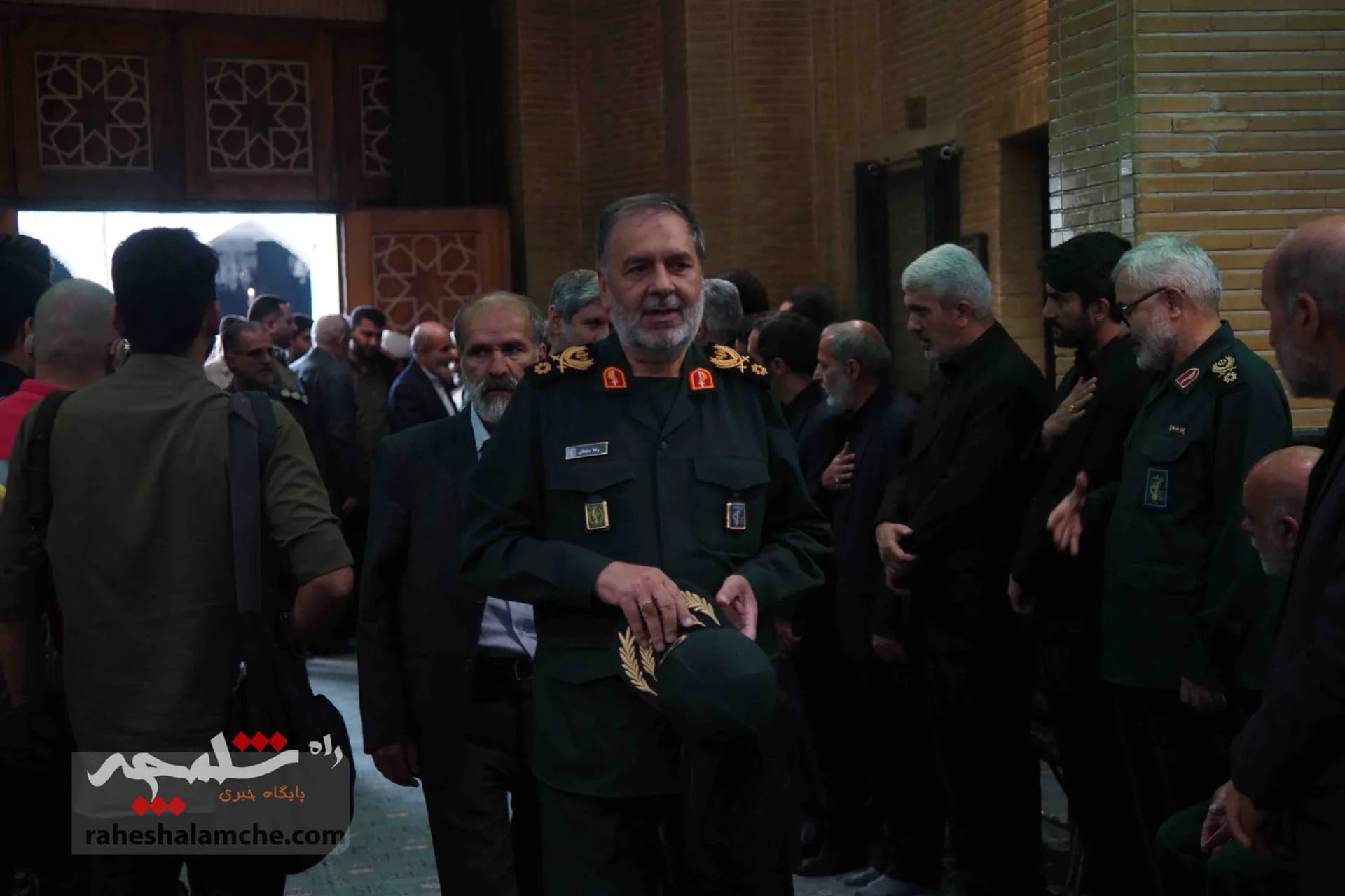 مراسم یادبود شهدای کنسولگری ایران در دمشق +تصاویر — تصویر 38