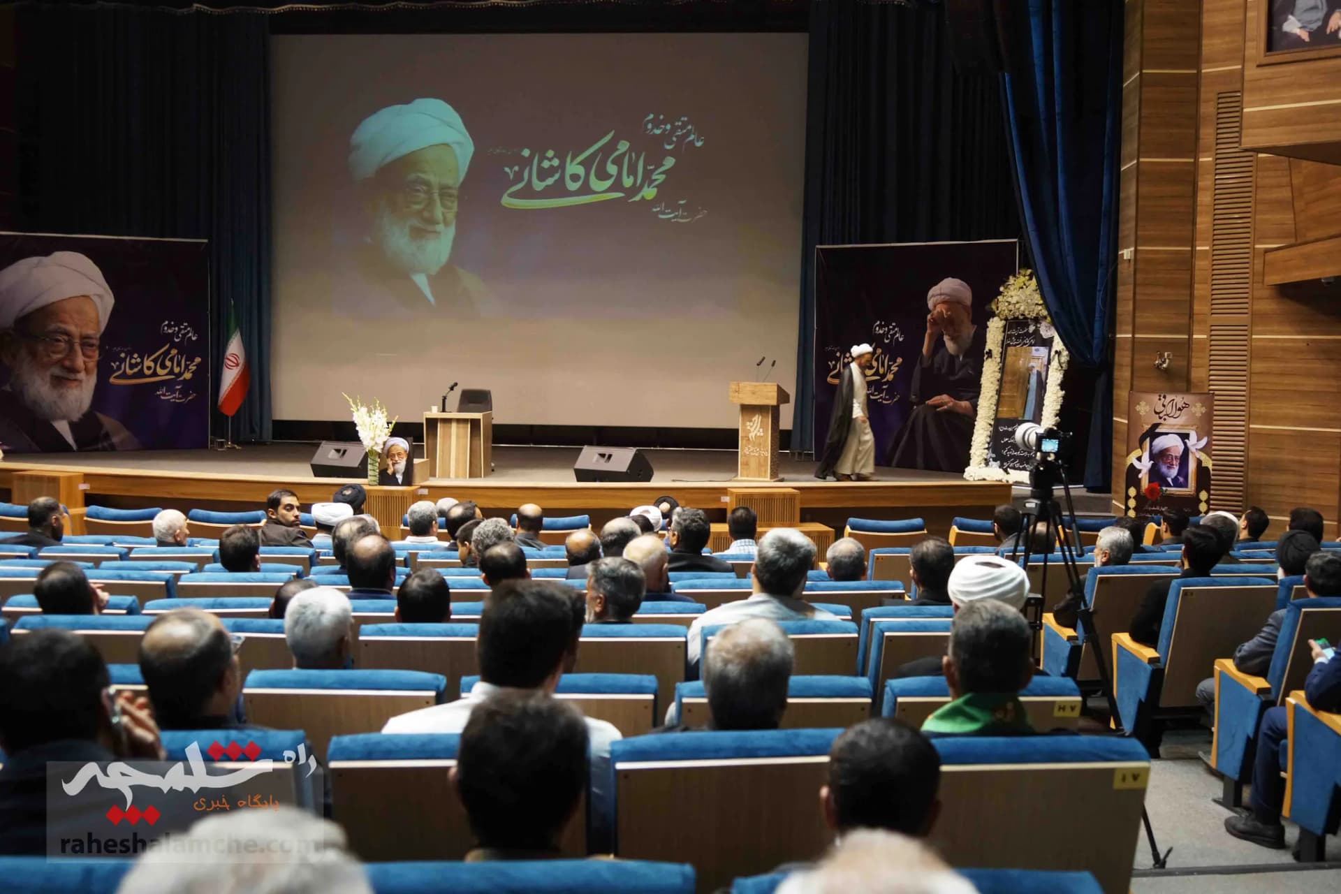 از مهدی هاشمی تا علی لاریجانی در مراسم چهلم آیتالله امامی کاشانی +تصاویر — تصویر 8