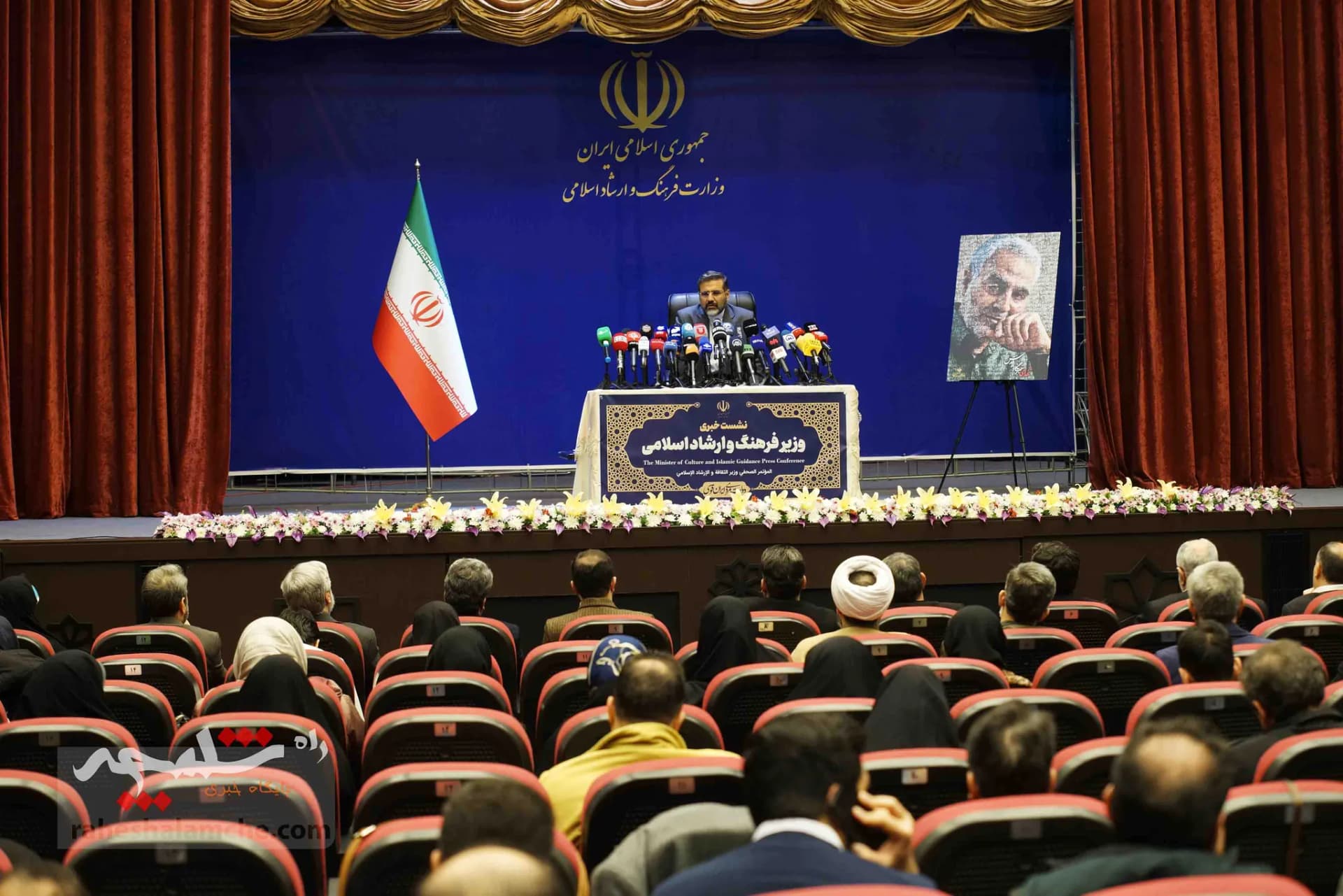 نشست خبری وزیر فرهنگ و ارشاد اسلامی برگزار شد +تصاویر — تصویر 10