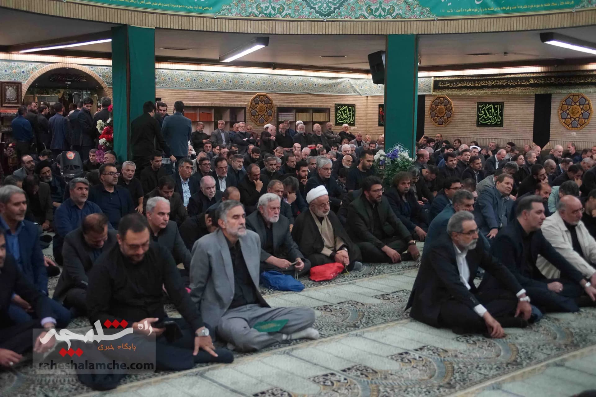 احمدینژادیها برای ختم همسر مرتضی تمدن سنگ تمام گذاشتند +تصاویر — تصویر 108
