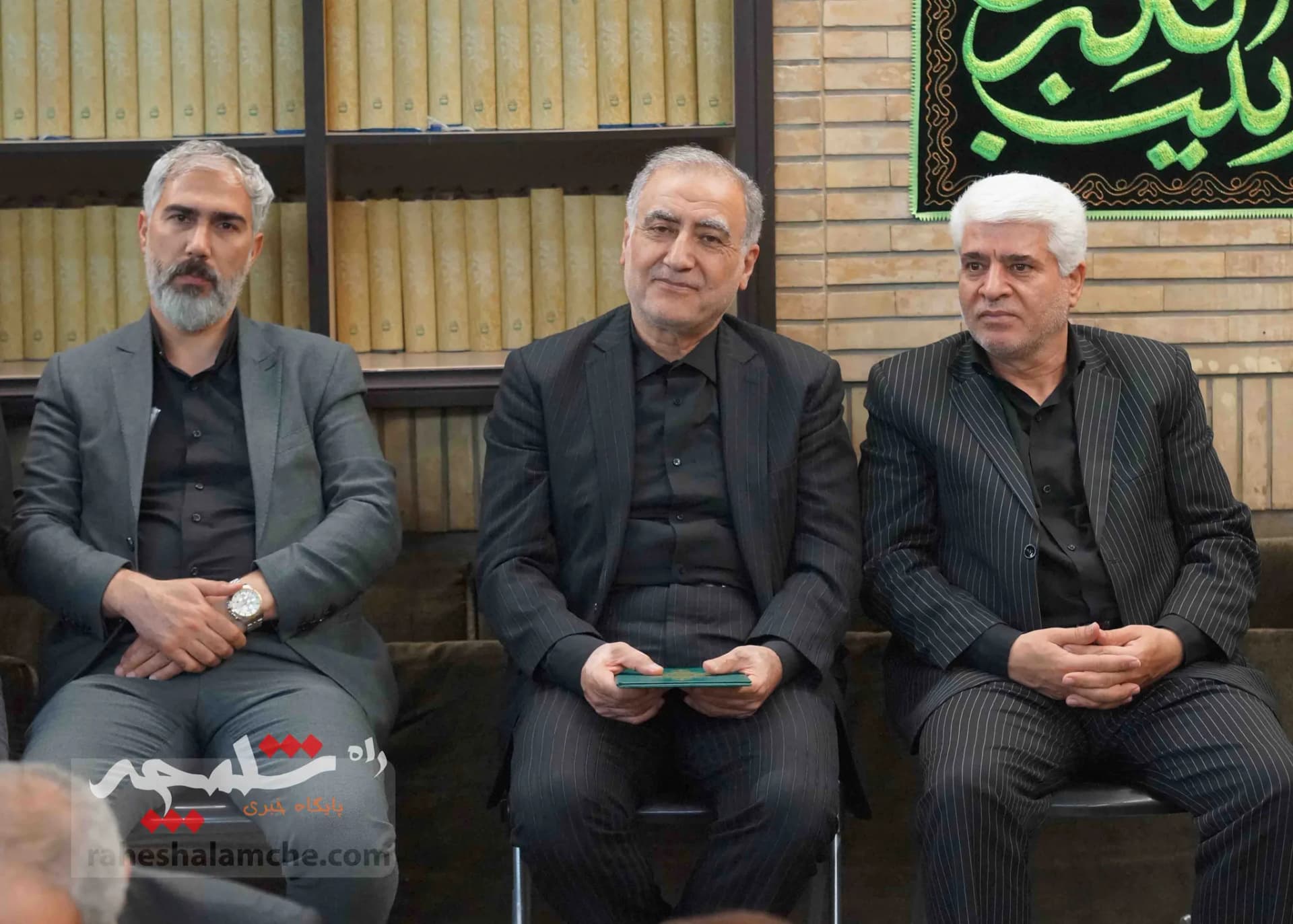 احمدینژادیها برای ختم همسر مرتضی تمدن سنگ تمام گذاشتند +تصاویر — تصویر 12