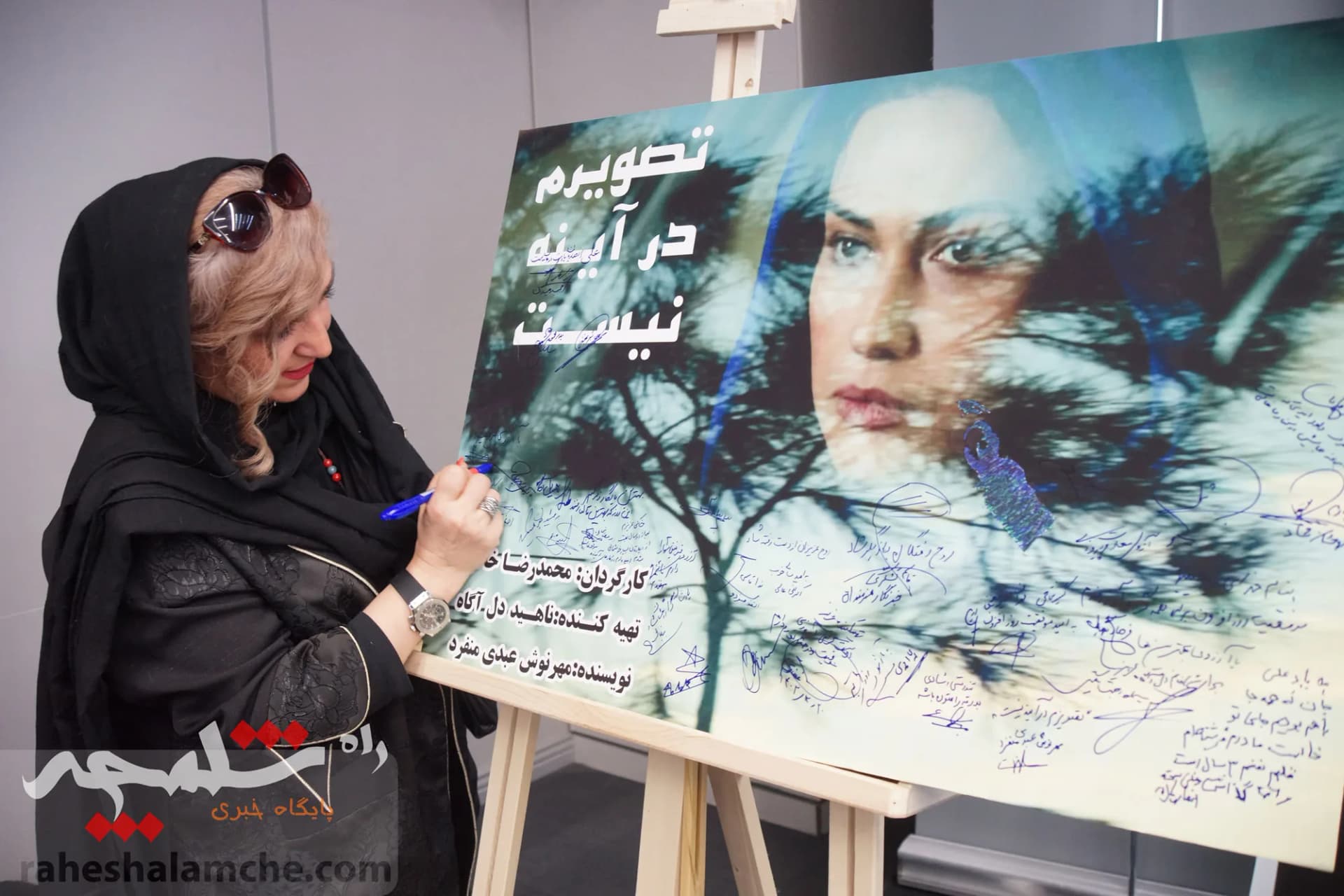 حاشیههای تصویری اکران خصوصی فیلم «تصویرم در آینه نیست» — تصویر 33