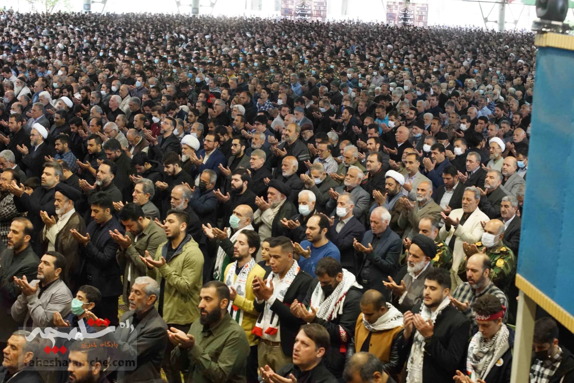 گزارش تصویری حاشیههای نمازجمعه امروز تهران در روز قدس — تصویر 65