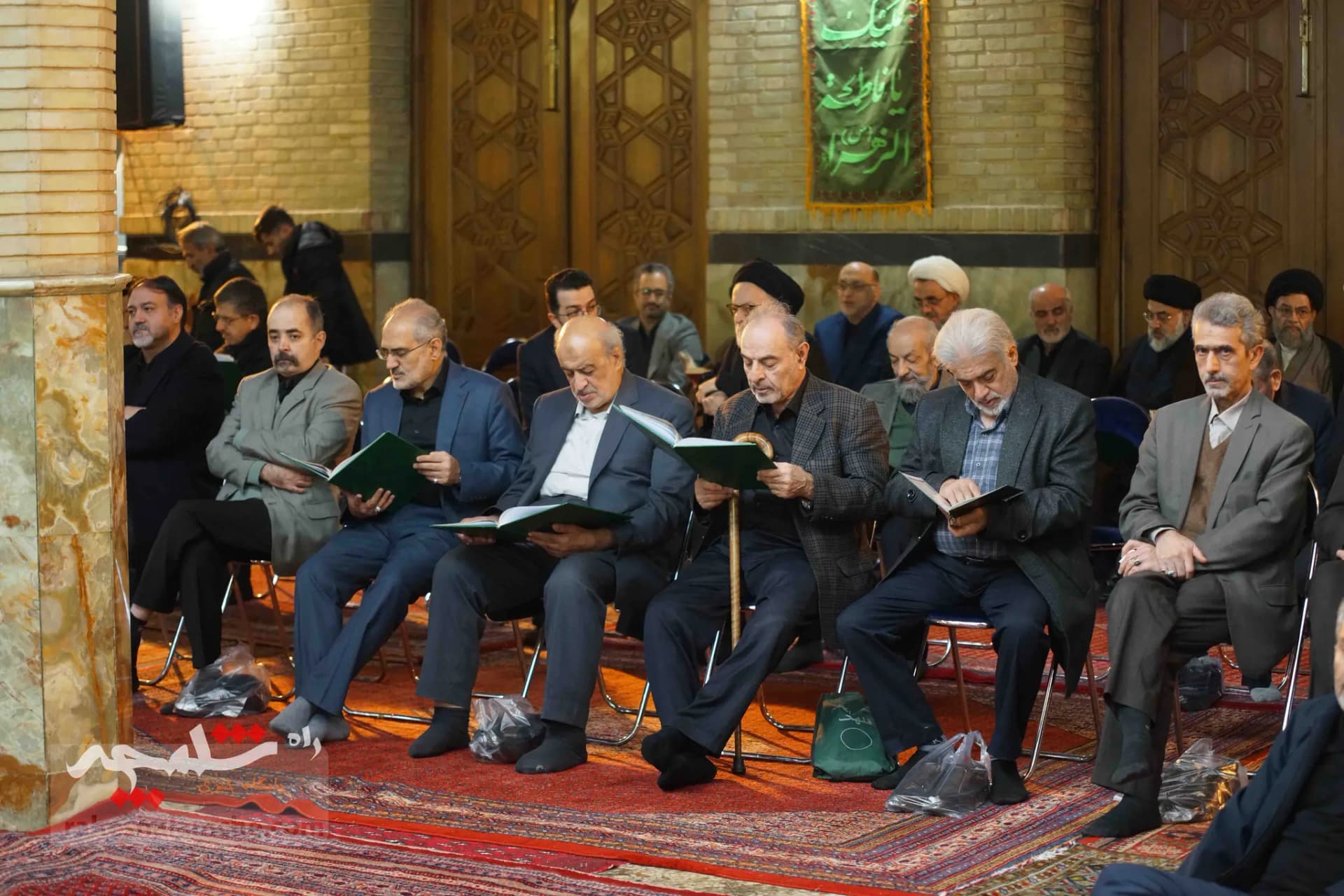 مراسم ختم مادر همسر آملی لاریجانی برگزار شد +تصاویر — تصویر 6