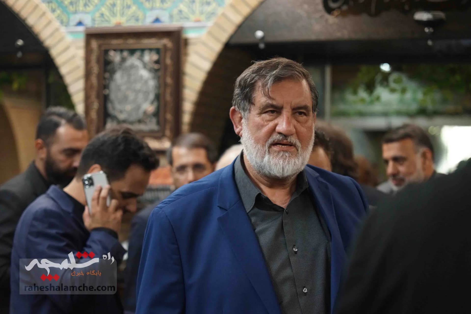 احمدینژادیها برای ختم همسر مرتضی تمدن سنگ تمام گذاشتند +تصاویر — تصویر 89