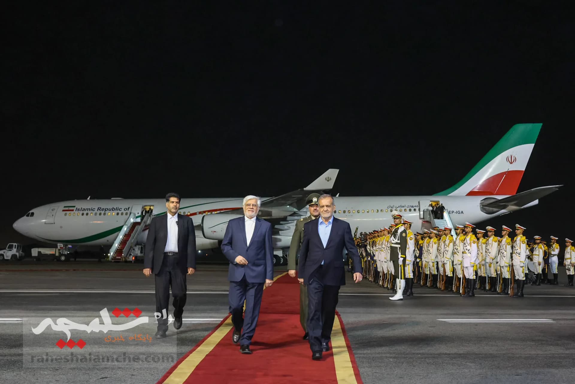 بازگشت پزشکیان از آمریکا +تصاویر — تصویر 12