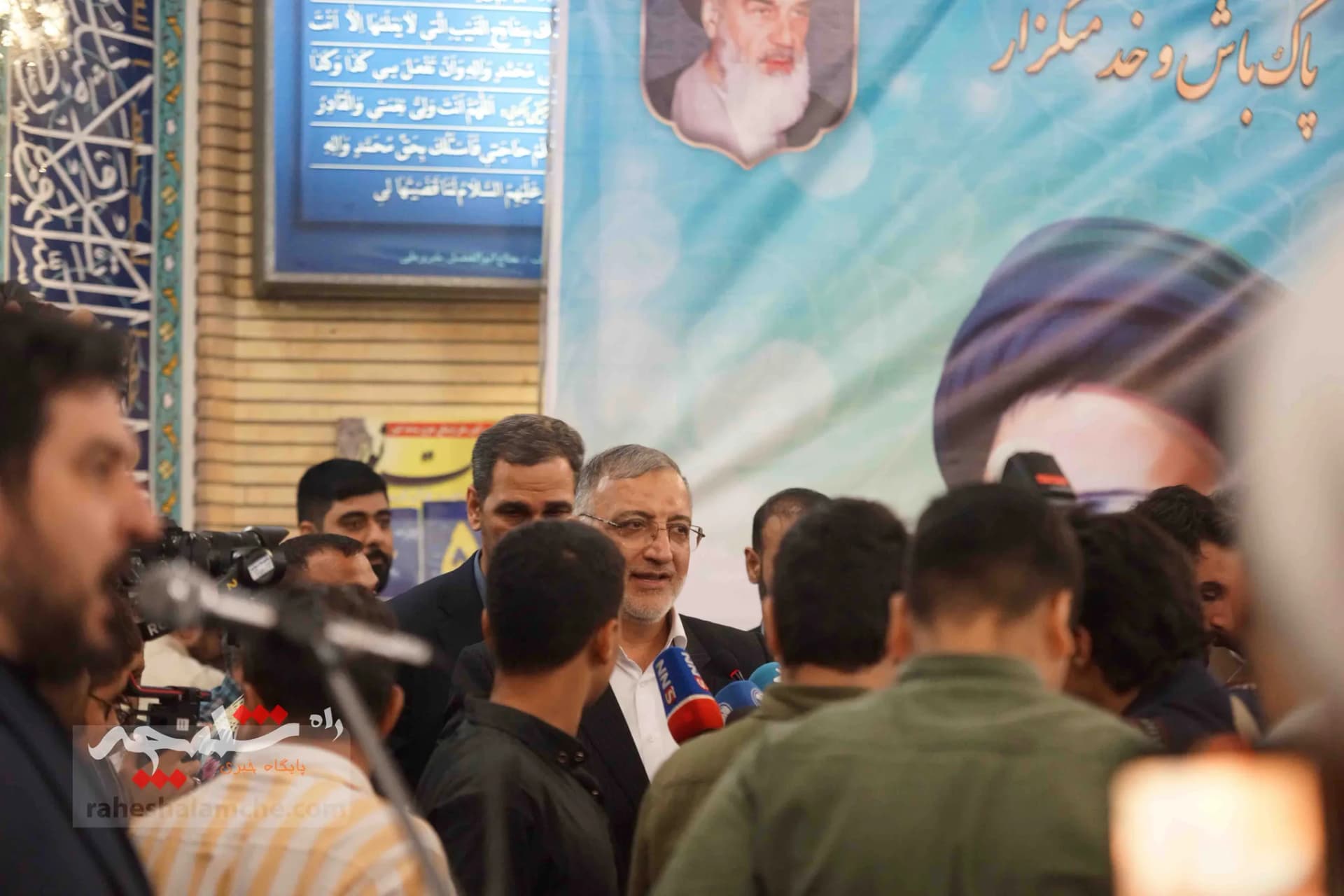 دیدار مردمی زاکانی در مسجد ابوذر تهران +تصاویر — تصویر 46