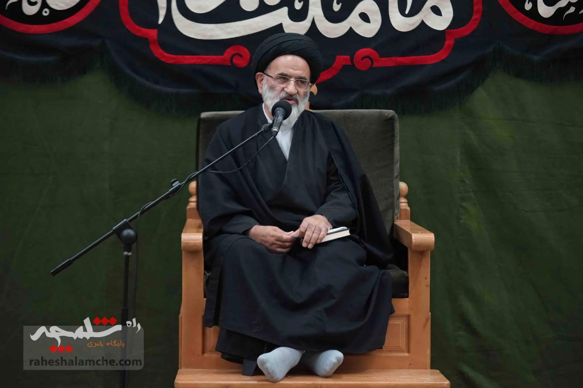 احمدینژادیها برای ختم همسر مرتضی تمدن سنگ تمام گذاشتند +تصاویر — تصویر 91