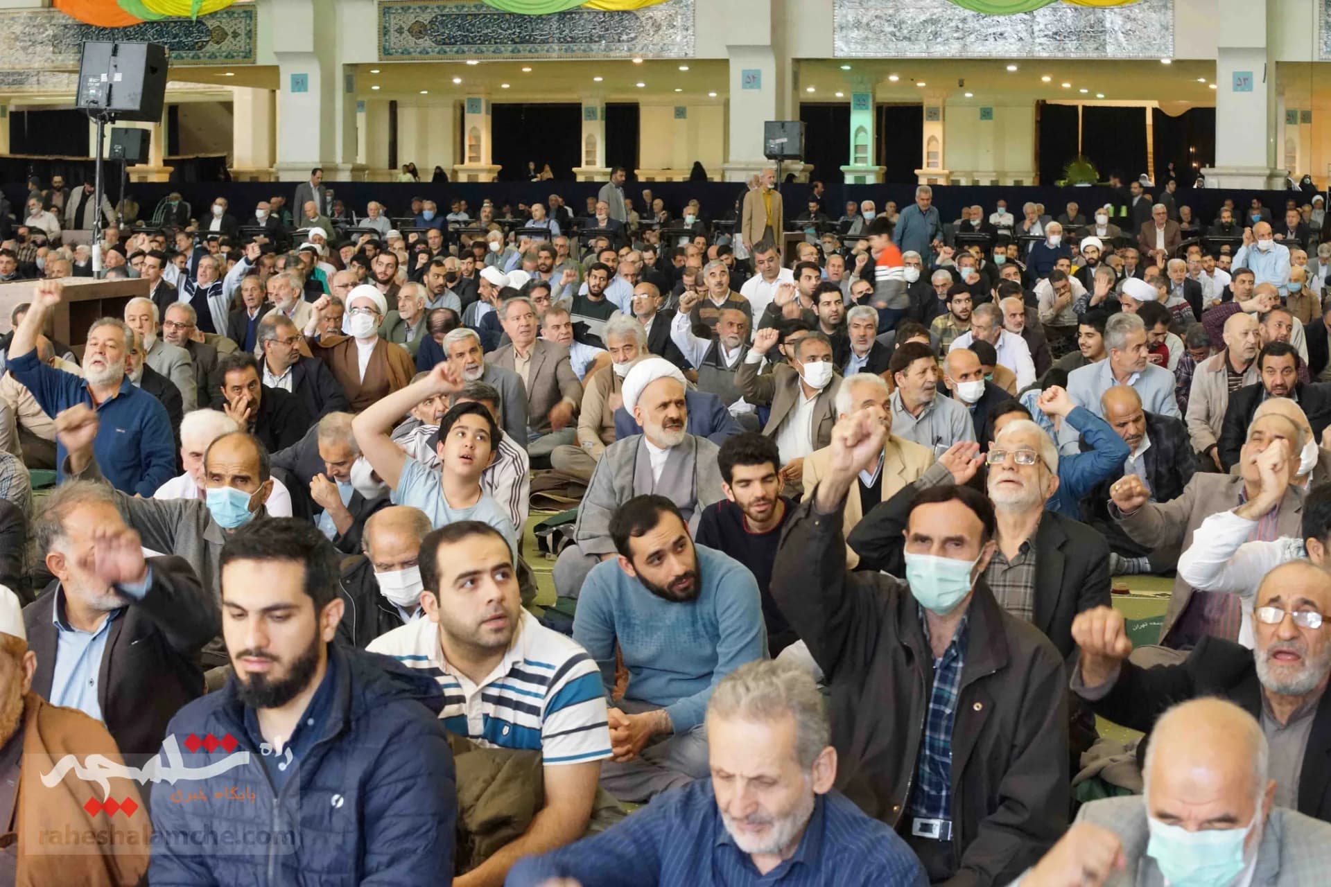 نمازجمعه این هفته تهران برگزار شد +تصاویر — تصویر 23