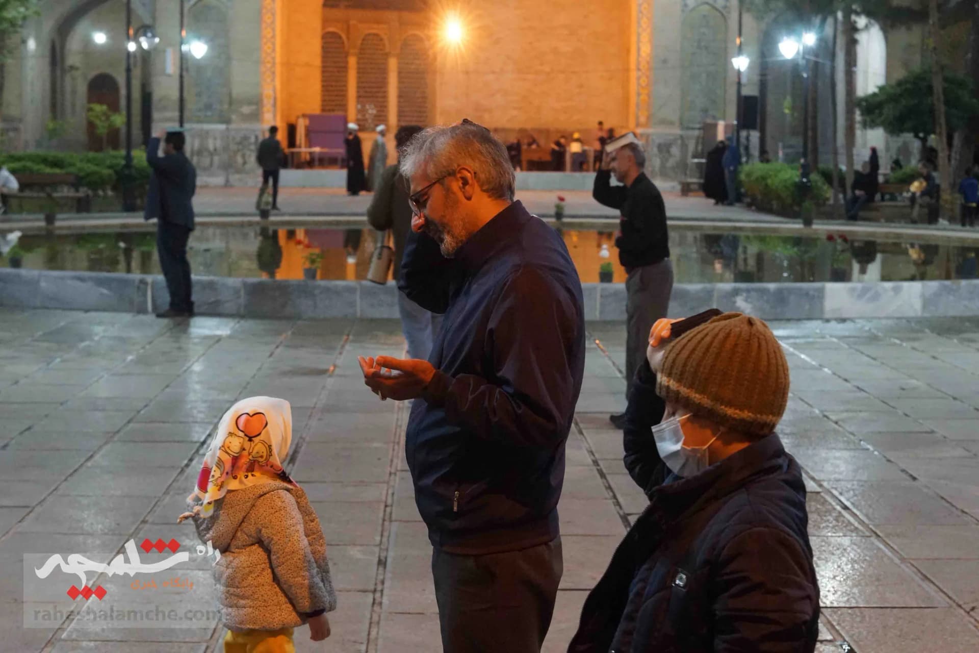 گزارش تصویری مراسم شب قدر و وداع با شهید گمنام در مدرسه عالی شهید مطهری — تصویر 78