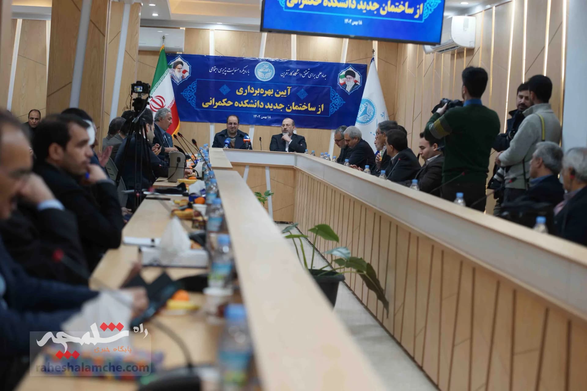 آئین بهرهبرداری ساختمان جدید دانشکده حکمرانی دانشگاه تهران +تصاویر — تصویر 19