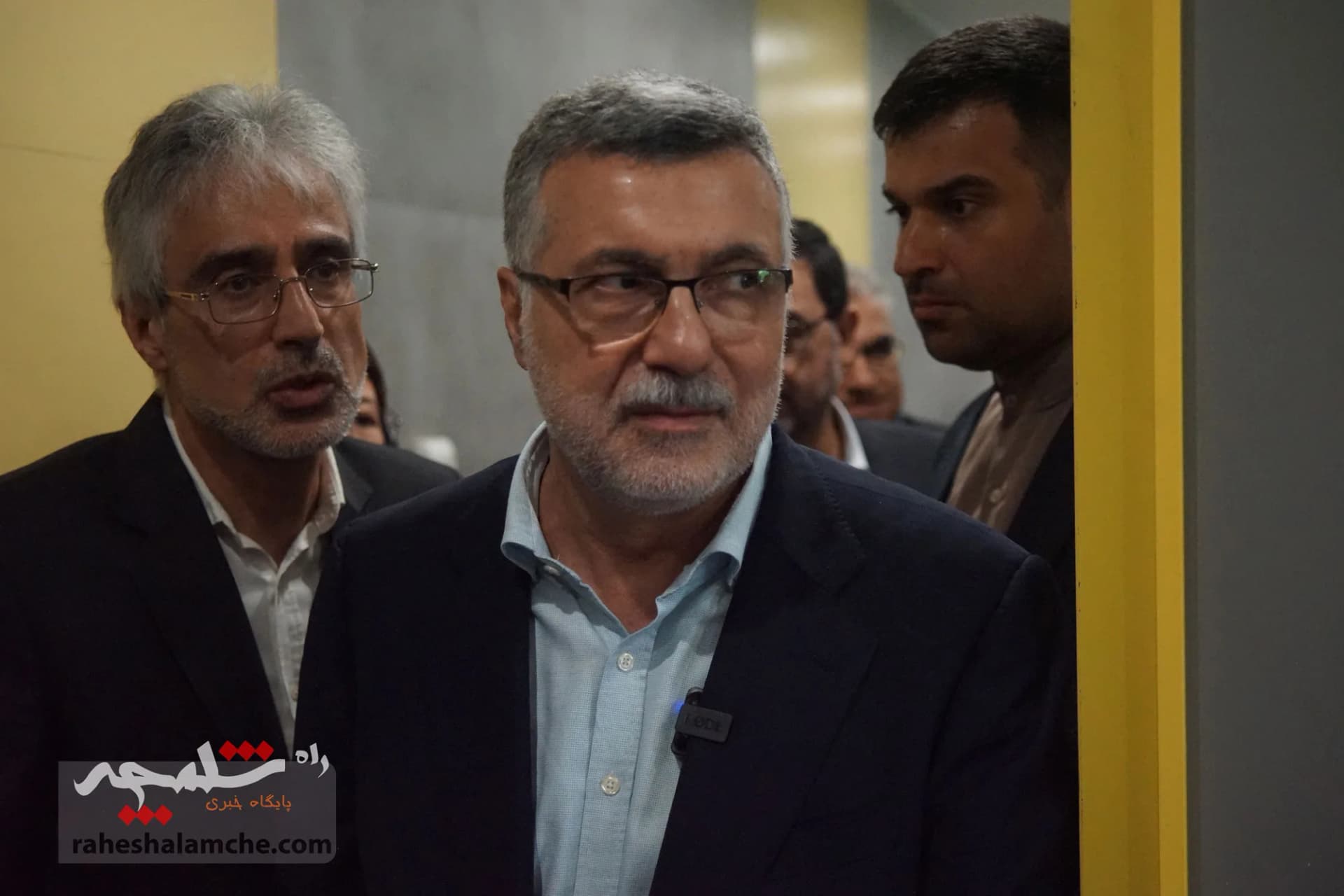 حضور ظفرقندی در بیمارستان امیراعلم تهران+ تصاویر — تصویر 1